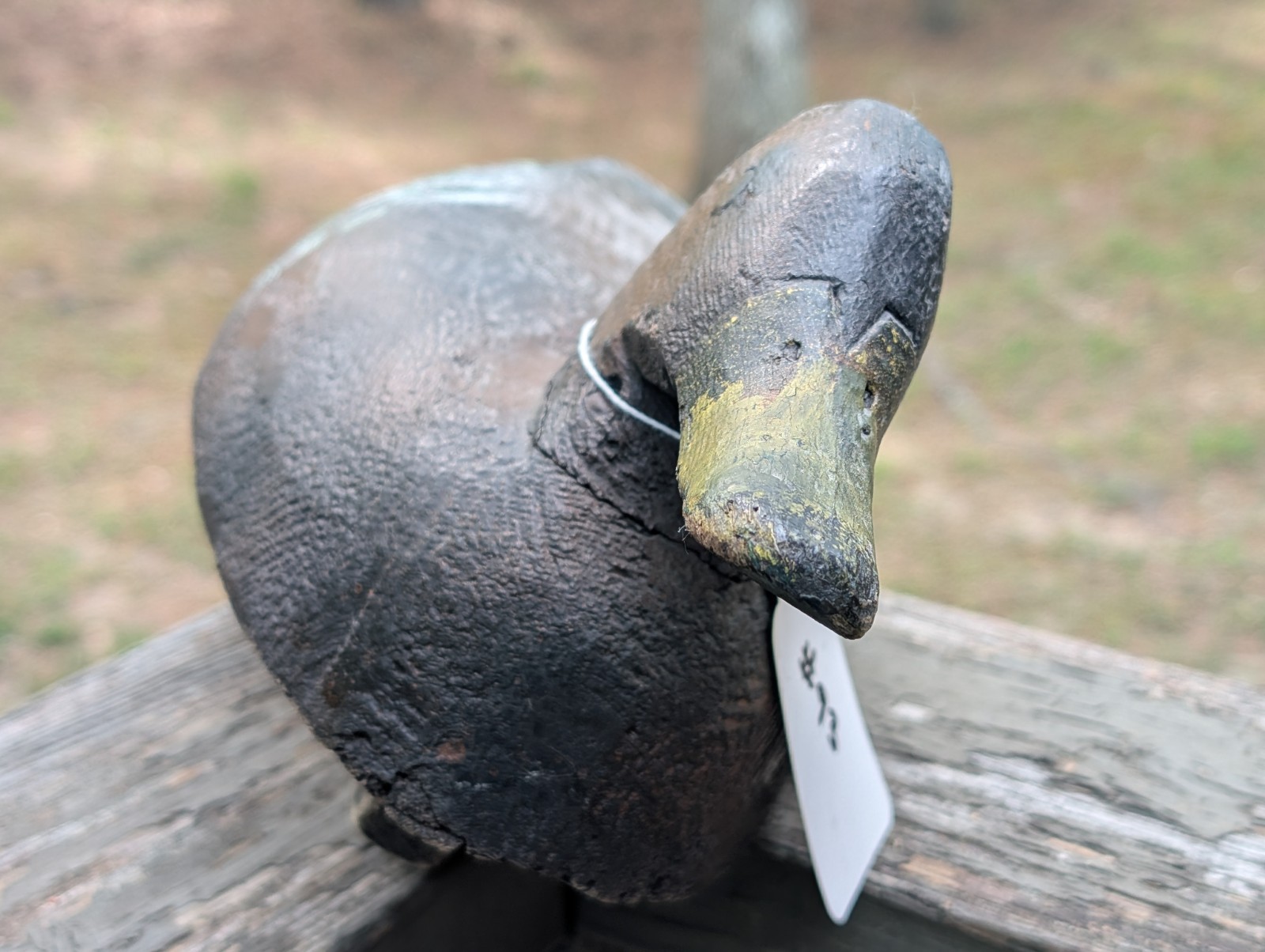 VINTAGE CARVED WOODEN HUNTING DUCK DECOY FOR SALE NUMBER 93