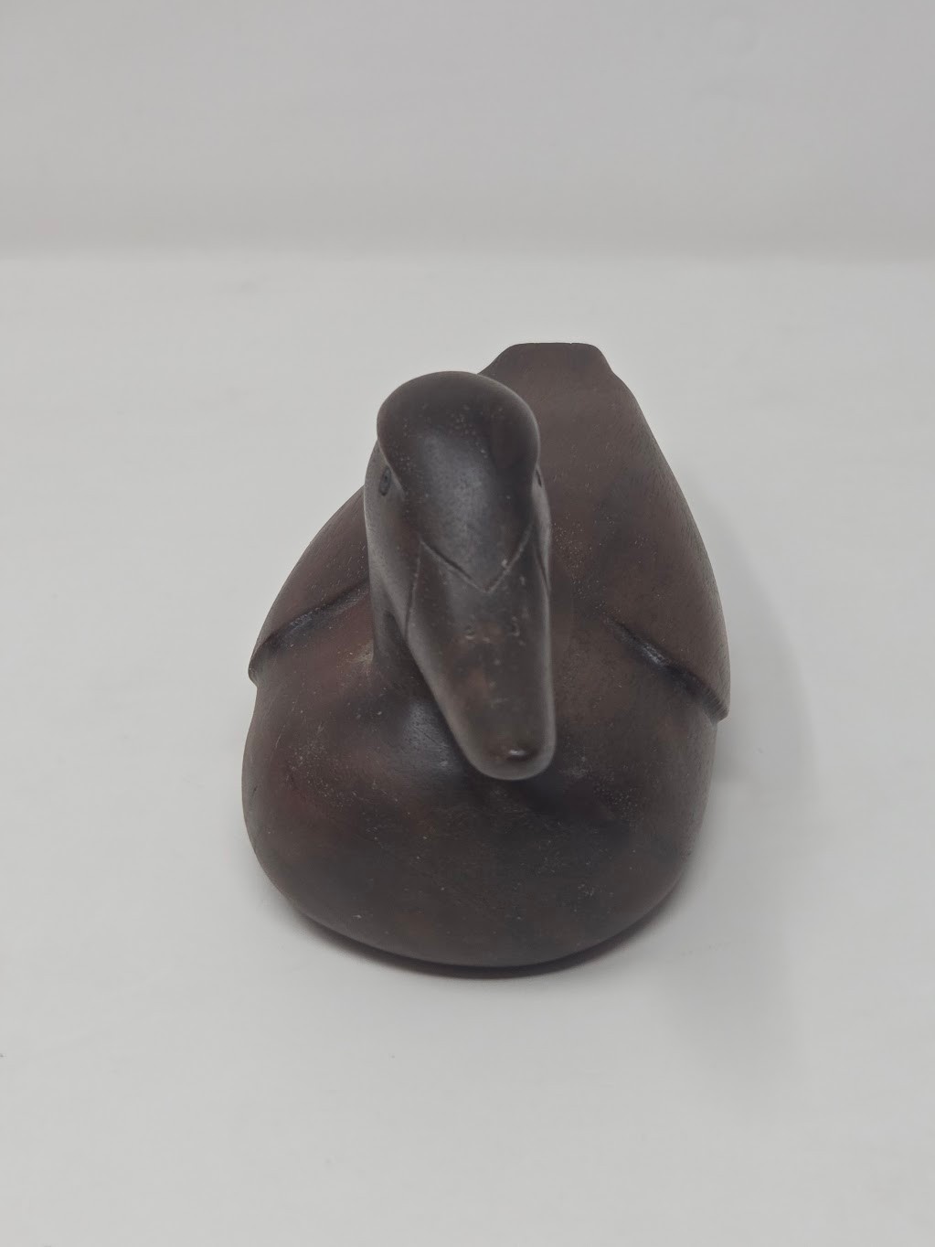 Bill Ford Wood Duck Decoy Signed Dated 1990 Hand Carved Decorative Figure