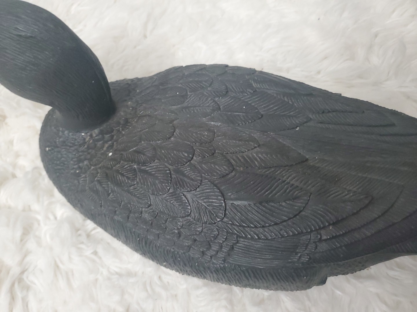 Vtg Flambeau Duck Decoy Plastic Made In USA 16″x8″