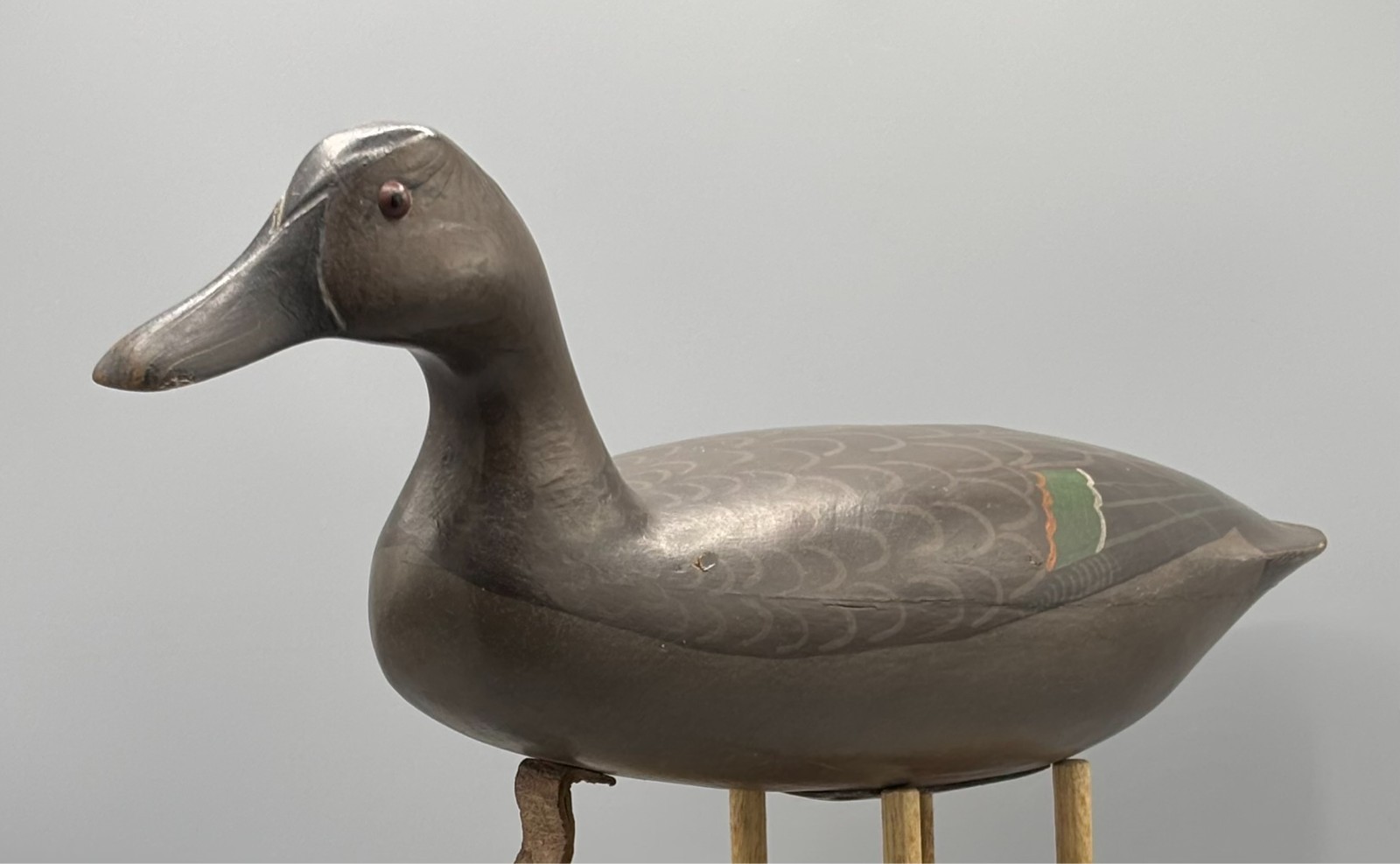 NEW JERSEY ‘TAYLOR JOHNSON STYLE’ PINTAIL PAIR VINTAGE DUCK DECOYS *ORIGINAL PNT