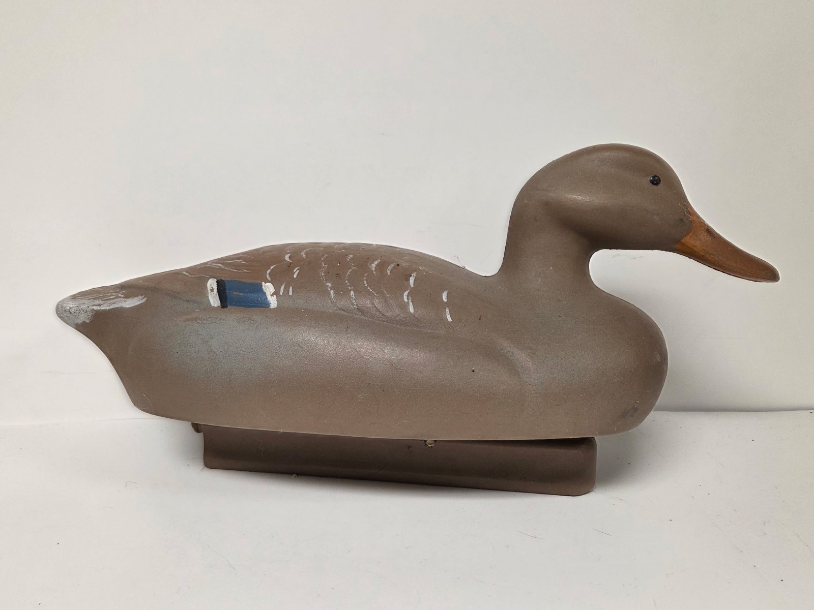 17″ Flambeau Tex Wirtz Plastic Mallard Duck Decoy