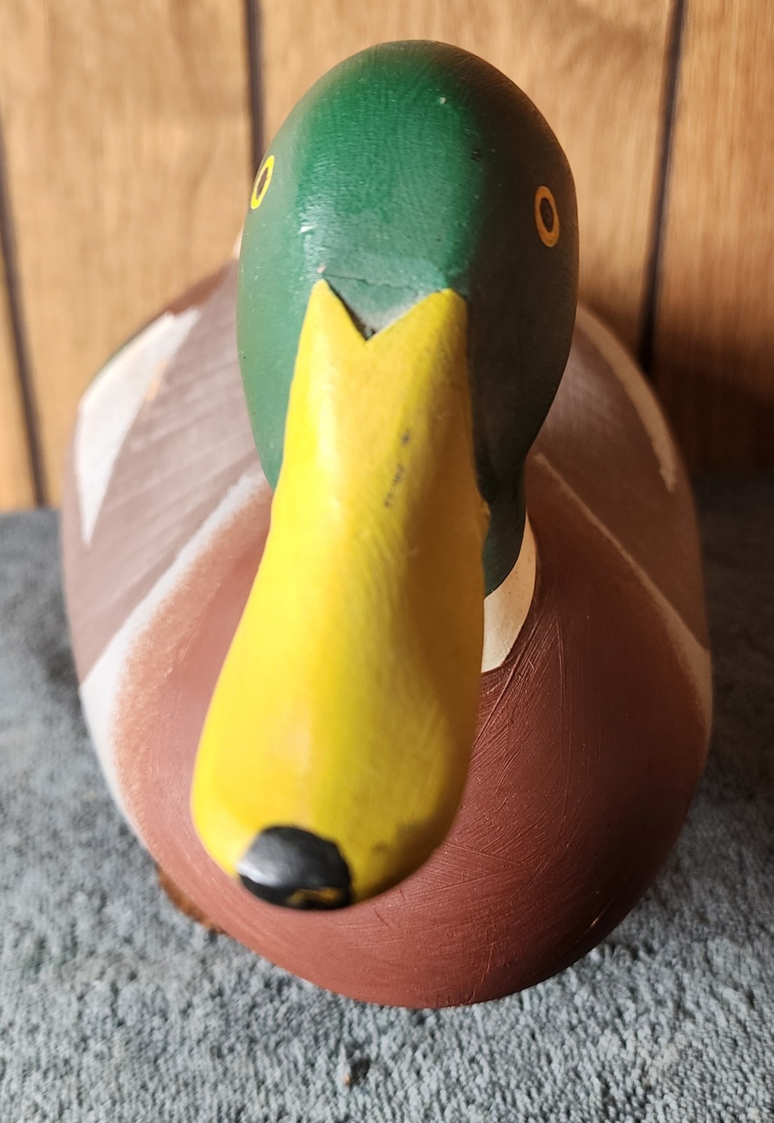 R. Madison Mitchell Mallard Wood Duck Decoy Upper Chesapeake Bay VTG Bird