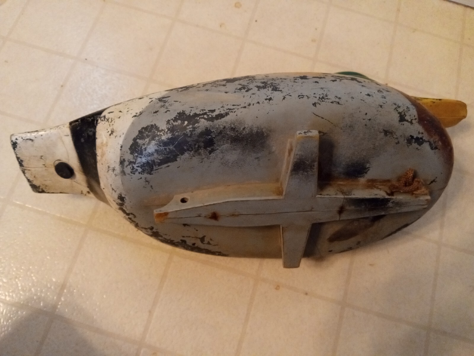 Vintage Victor Duck Decoy D-9 Plastic Woodstream Co. Rare Very Decent Condition