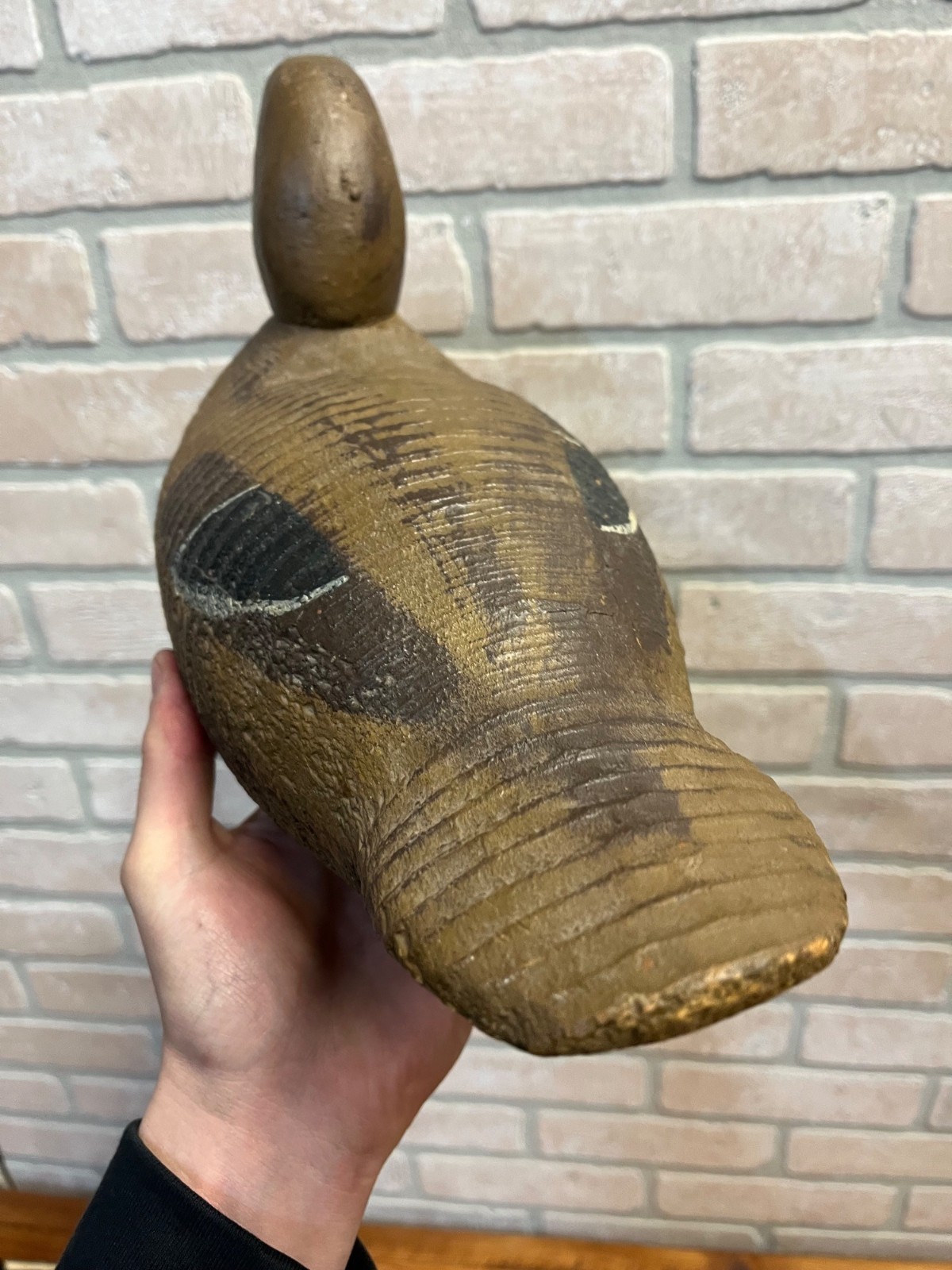 Vintage Original 1940s PADCO Smooth Supreme Mallard Wood Duck Decoy Pascagoula
