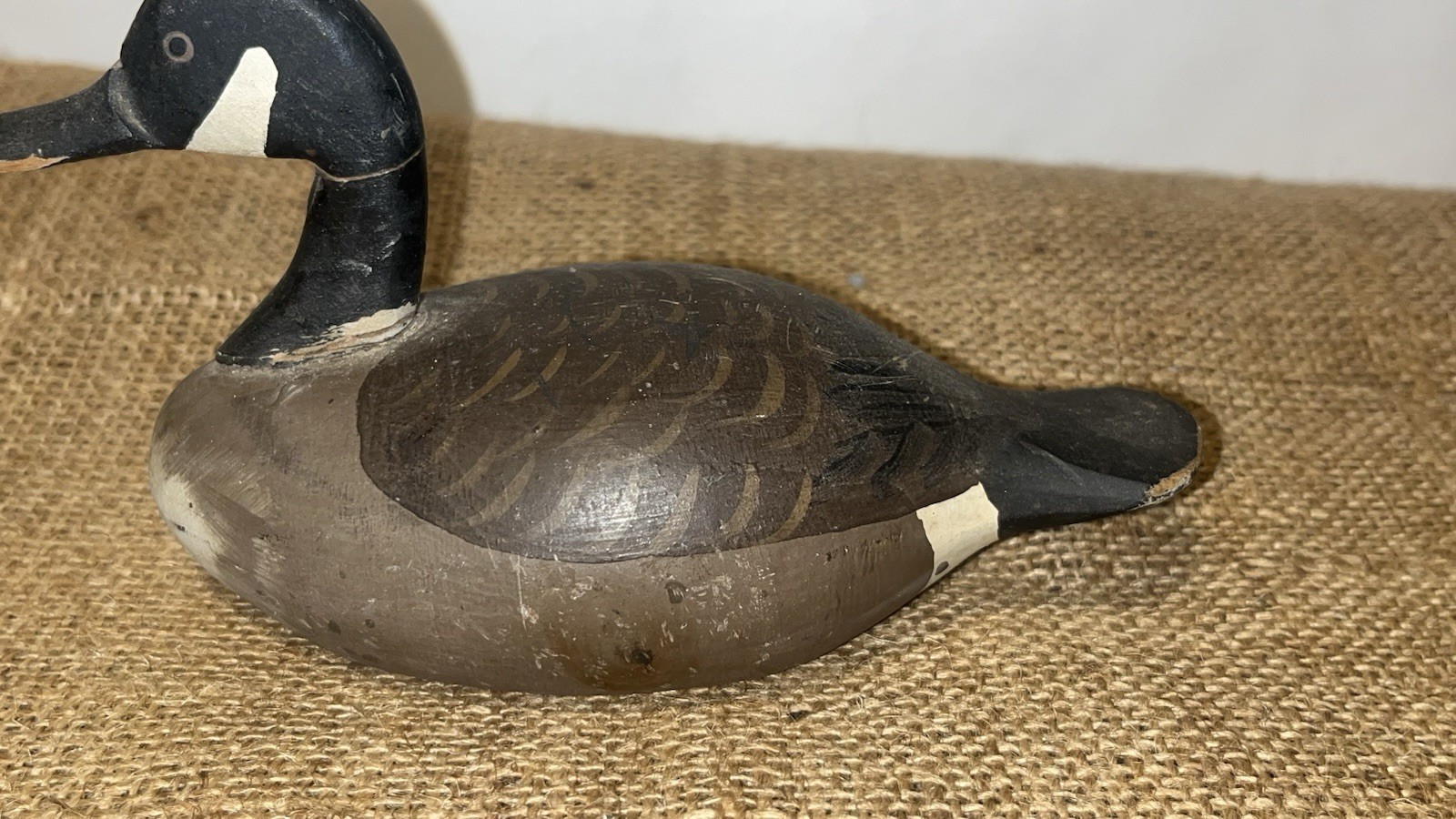canada goose miniature decoy captain jess urie rock hall maryland