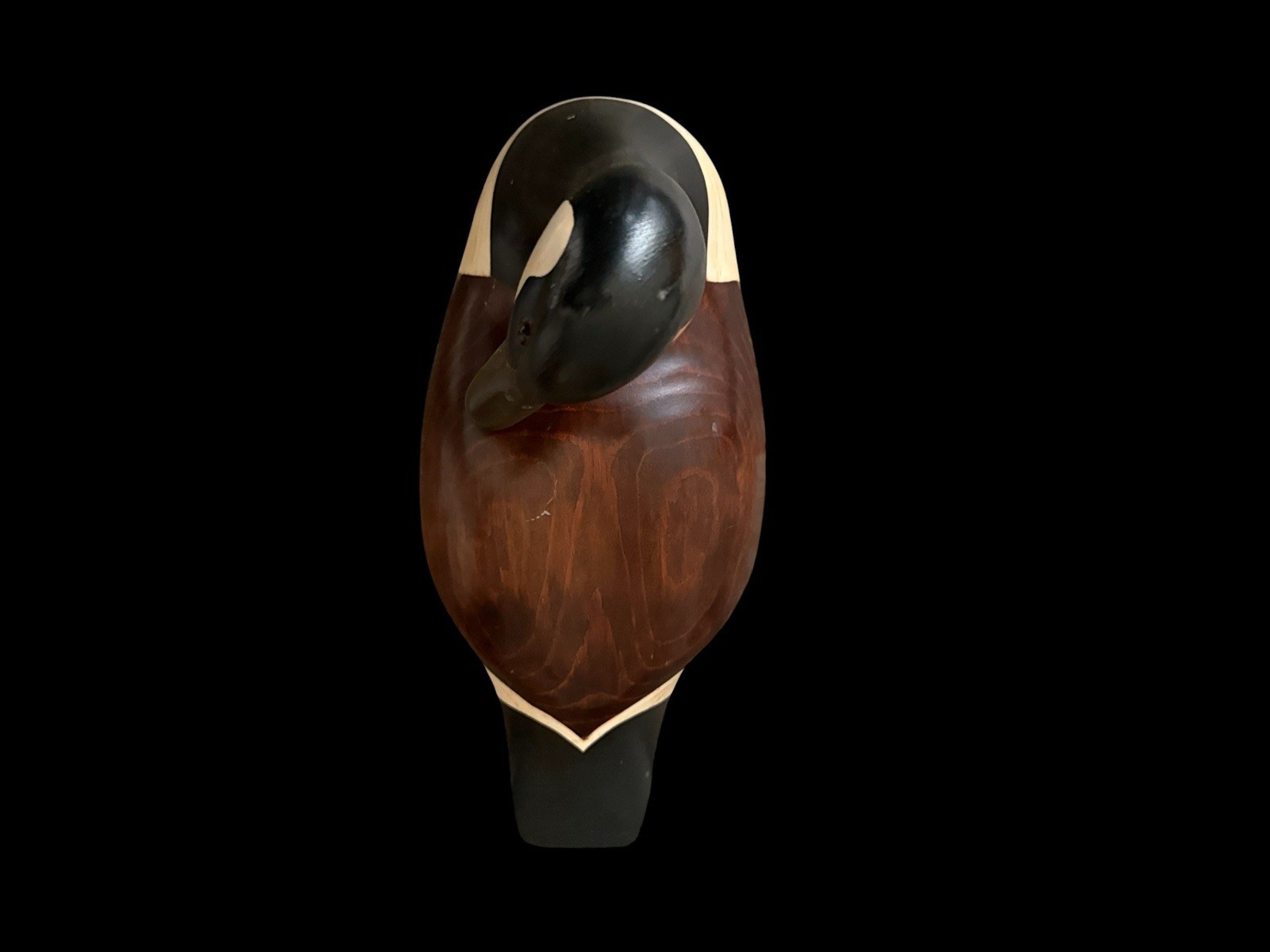 Country Traditions Of Waterloo Wooden Canada Goose Decoy Handcarved Handpainted