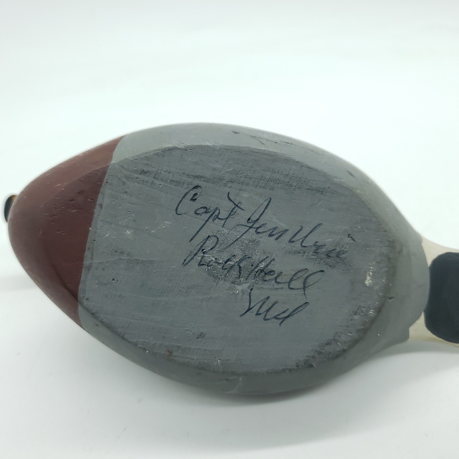 Mallard Mini Duck Decoy By Captain Jess Urie, Rock Hall, Maryland MD Signed