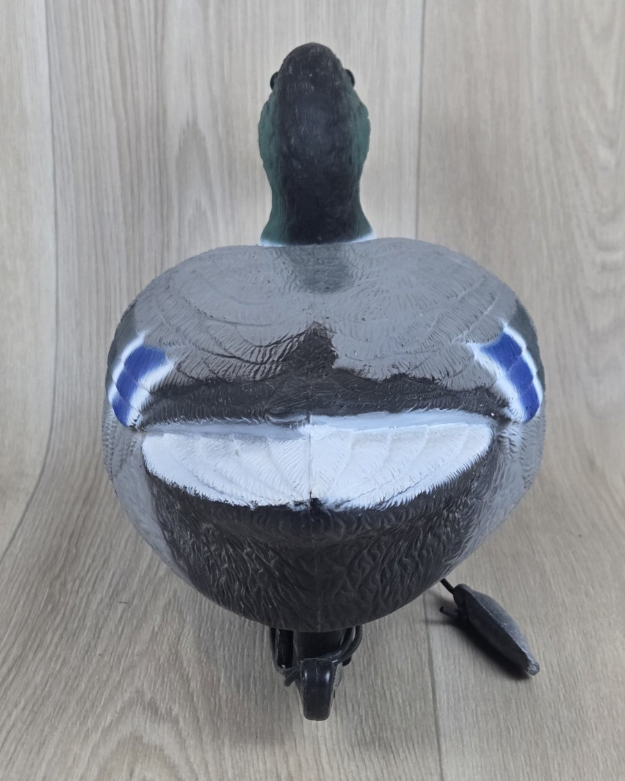 Herter’s Large Duck Decoy Swivel Head Amphib-A-Duck Mallard Plastic 18″X 8″
