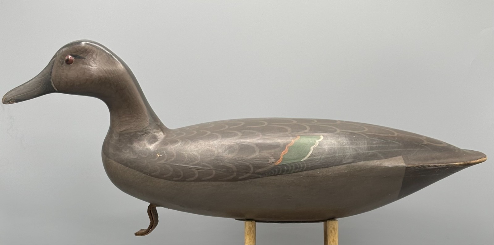 NEW JERSEY ‘TAYLOR JOHNSON STYLE’ PINTAIL PAIR VINTAGE DUCK DECOYS *ORIGINAL PNT