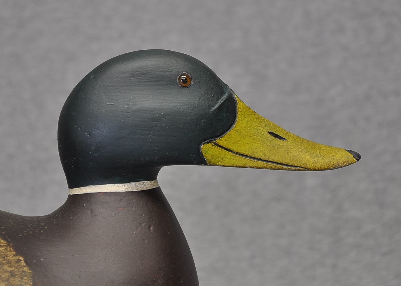 VINTAGE CUSTOMIZED Mason Premier MALLARD DUCK DECOY 1915 MODEL EXCELLENT COND
