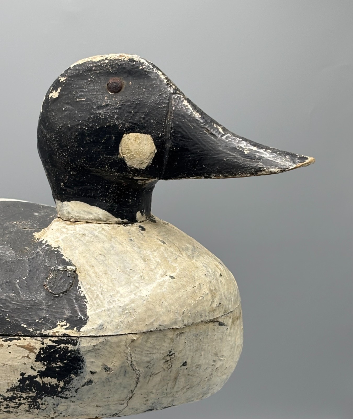 1ST OR 2ND QUARTER 20TH CENTURY WORKING GOLDENEYE DRAKE ***GREAT LAKES AREA***