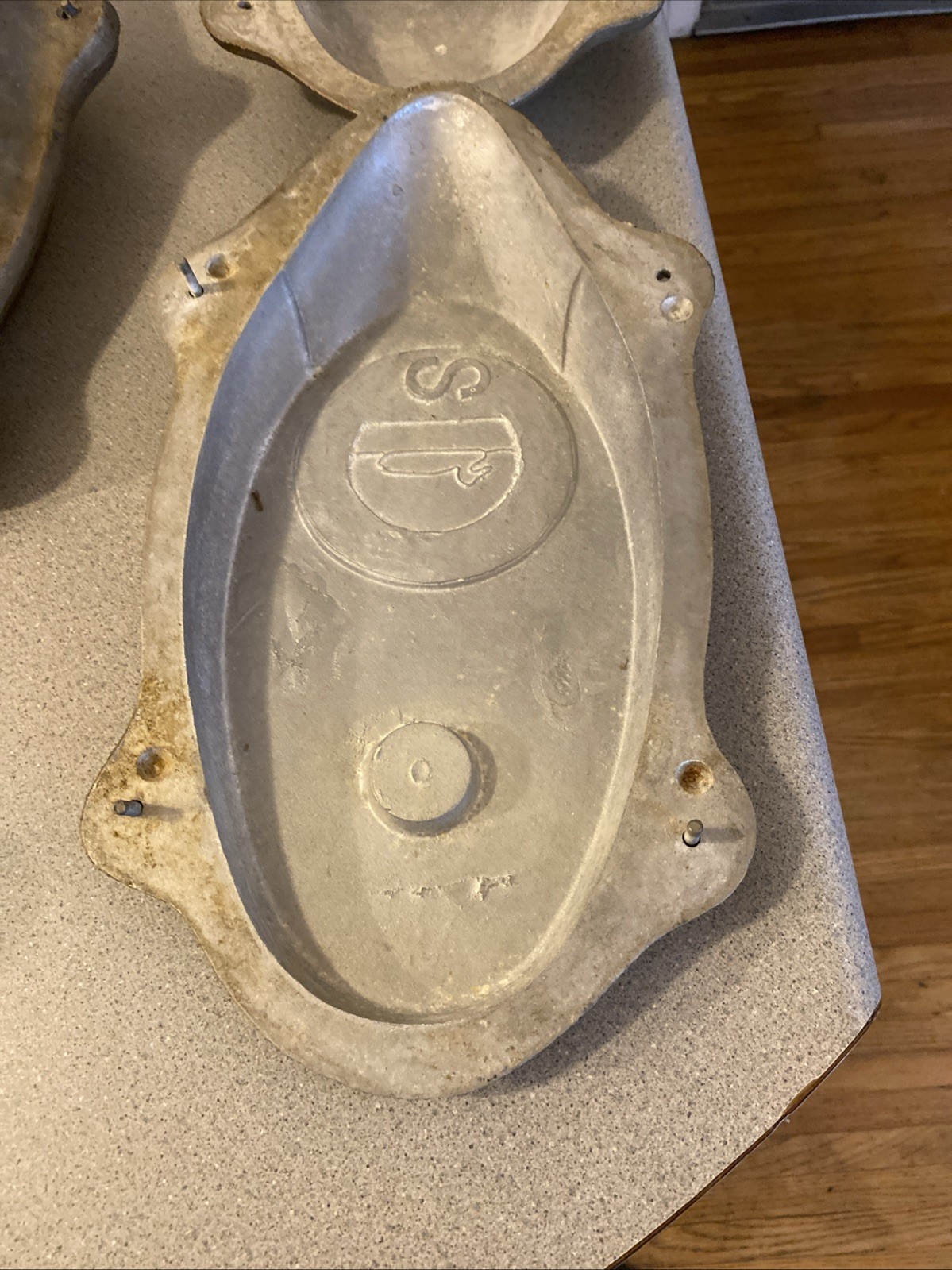 Vintage Cast Aluminum 3 Piece Duck Decoy Mold, Body & More,READ