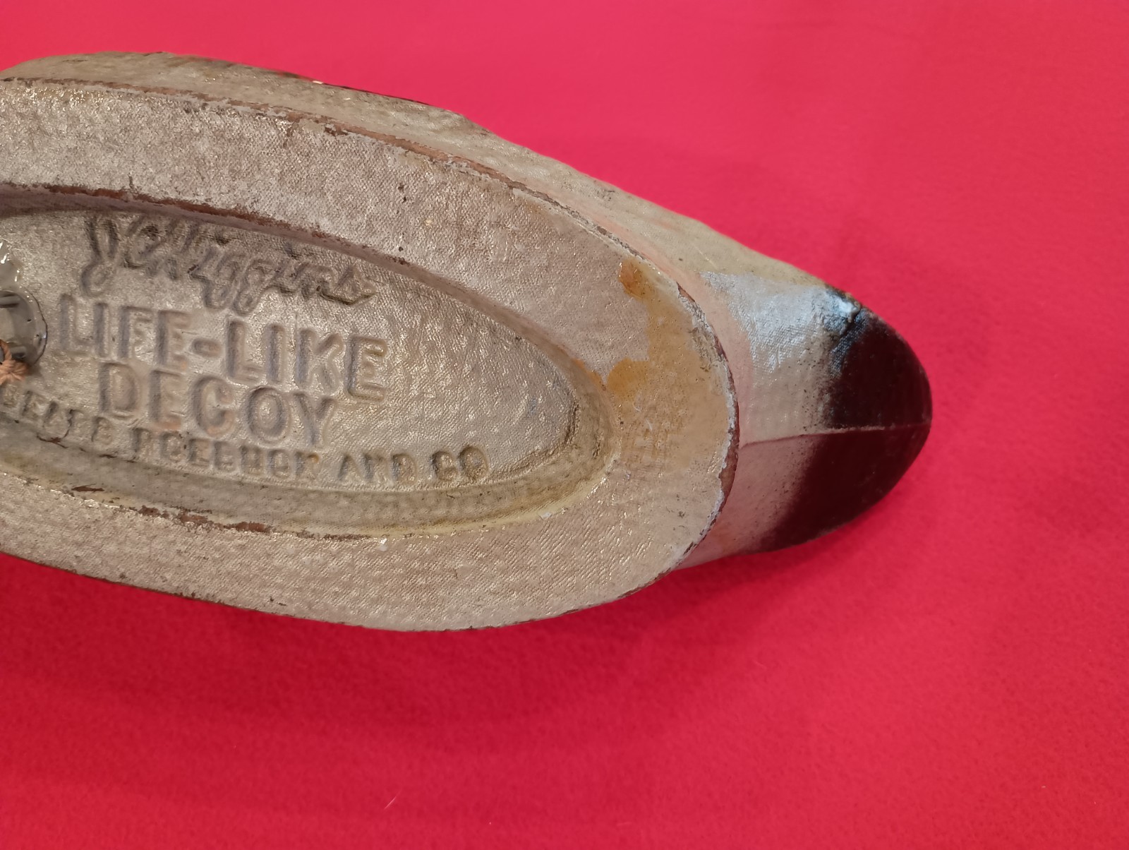 Antique Duck Decoys Victor and JC Higgins