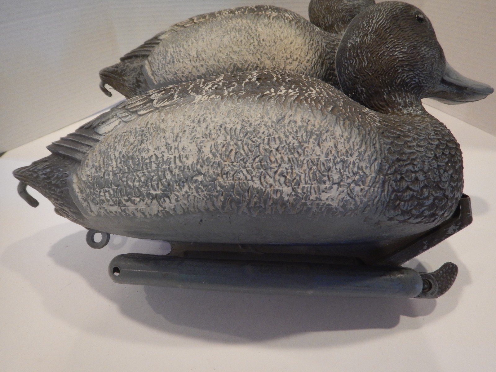 Vintage Sport Plast Bluebill Magnum Decoys Cabin Decor Italy (L28)