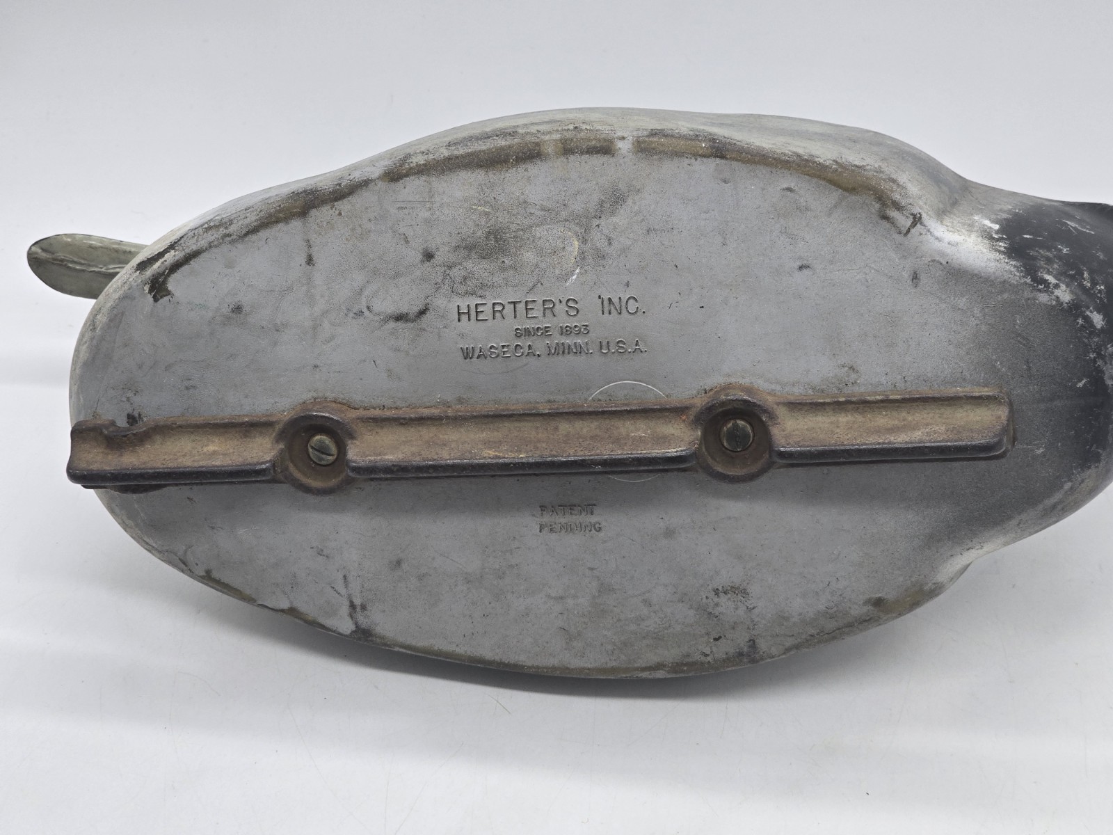 Vintage Duck Decoy Herters Inc Waseca