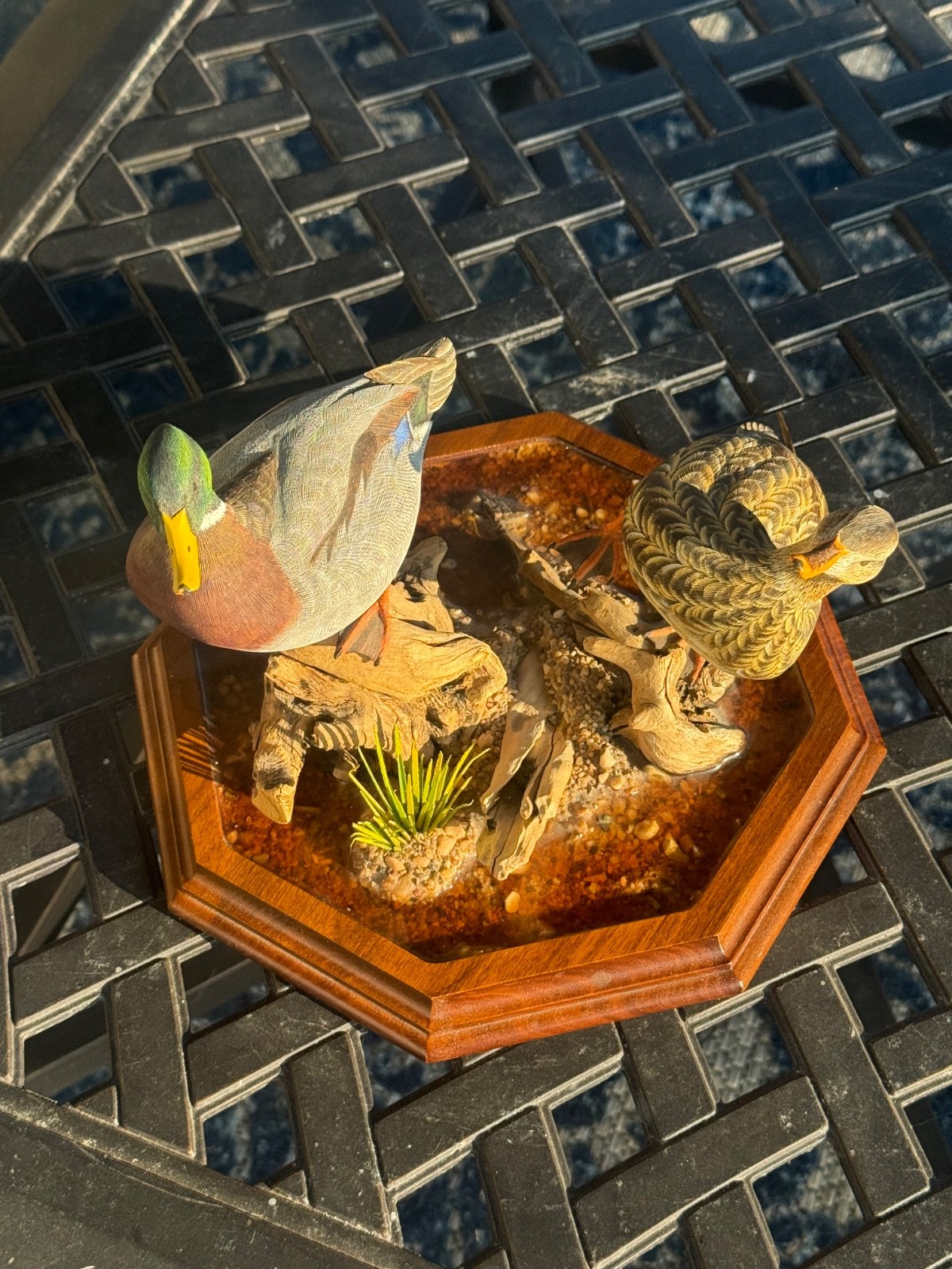 Larry Tawes Jr Wildlife WCS Original Duck Carving (Drake & Hen)