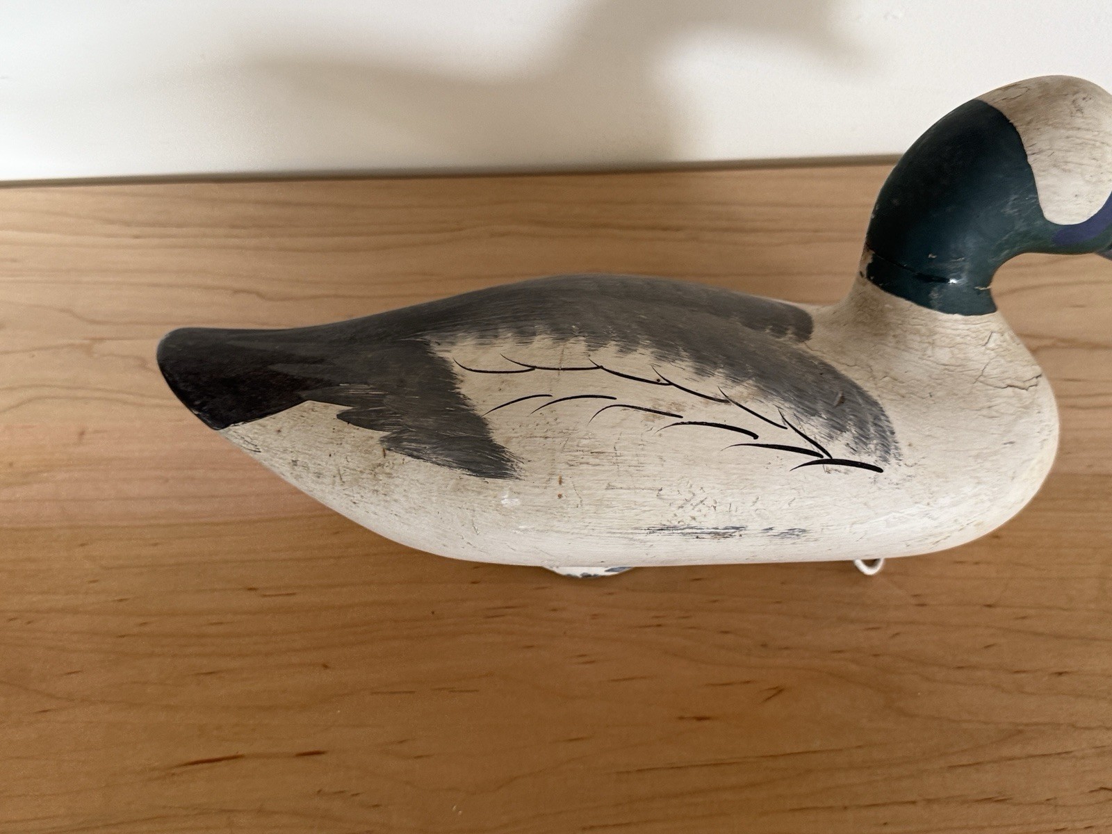 1901-1993 – R Madison Mitchell – Bufflehead Drake Wooden Working Decoy 1960’s