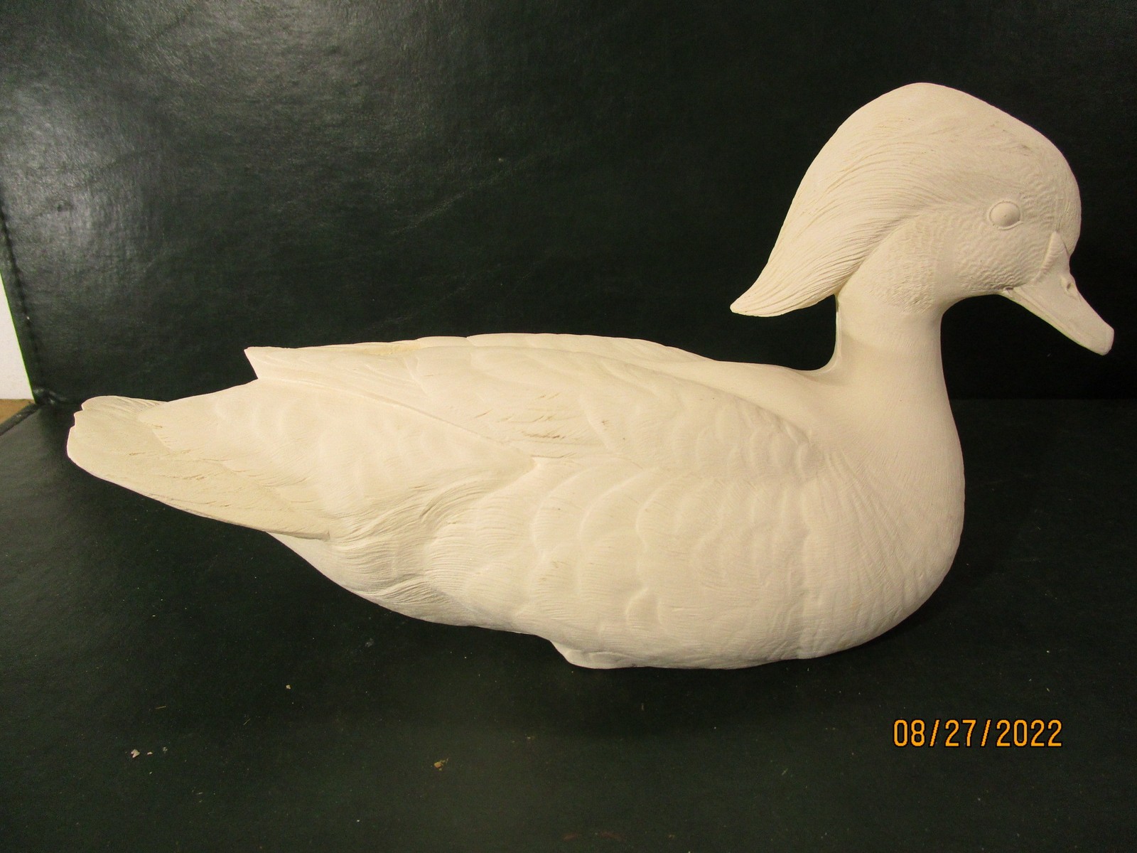 Vintage Wood Duck Drake Molded Bird Original by Jim Spr 1935