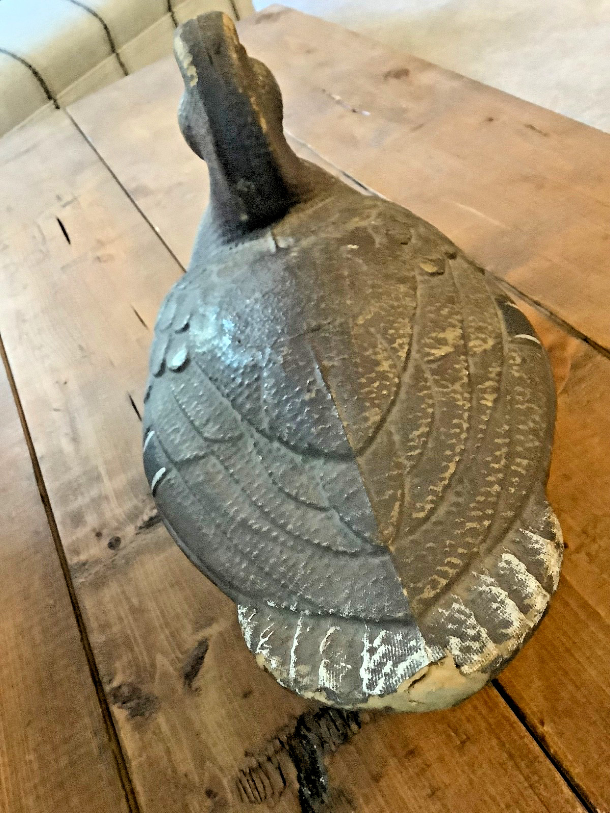 Ariduk Decoy Duck, General Fibre Co. St. Louis MO, VINTAGE hunting fishing bird