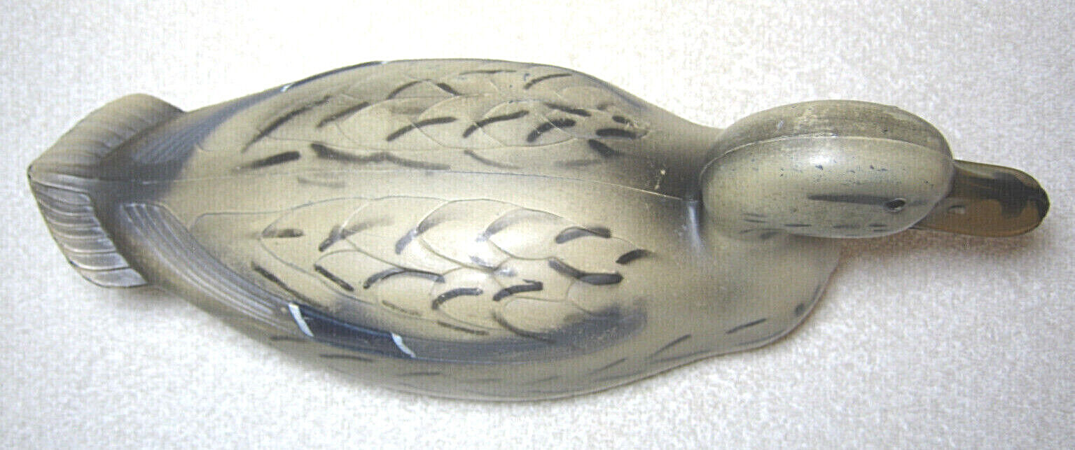 VINTAGE 1956 FAIRFAX FEATHER-LITE STM-55 J.S. MCGUIRE 14″ HEN MALLARD DUCK DECOY