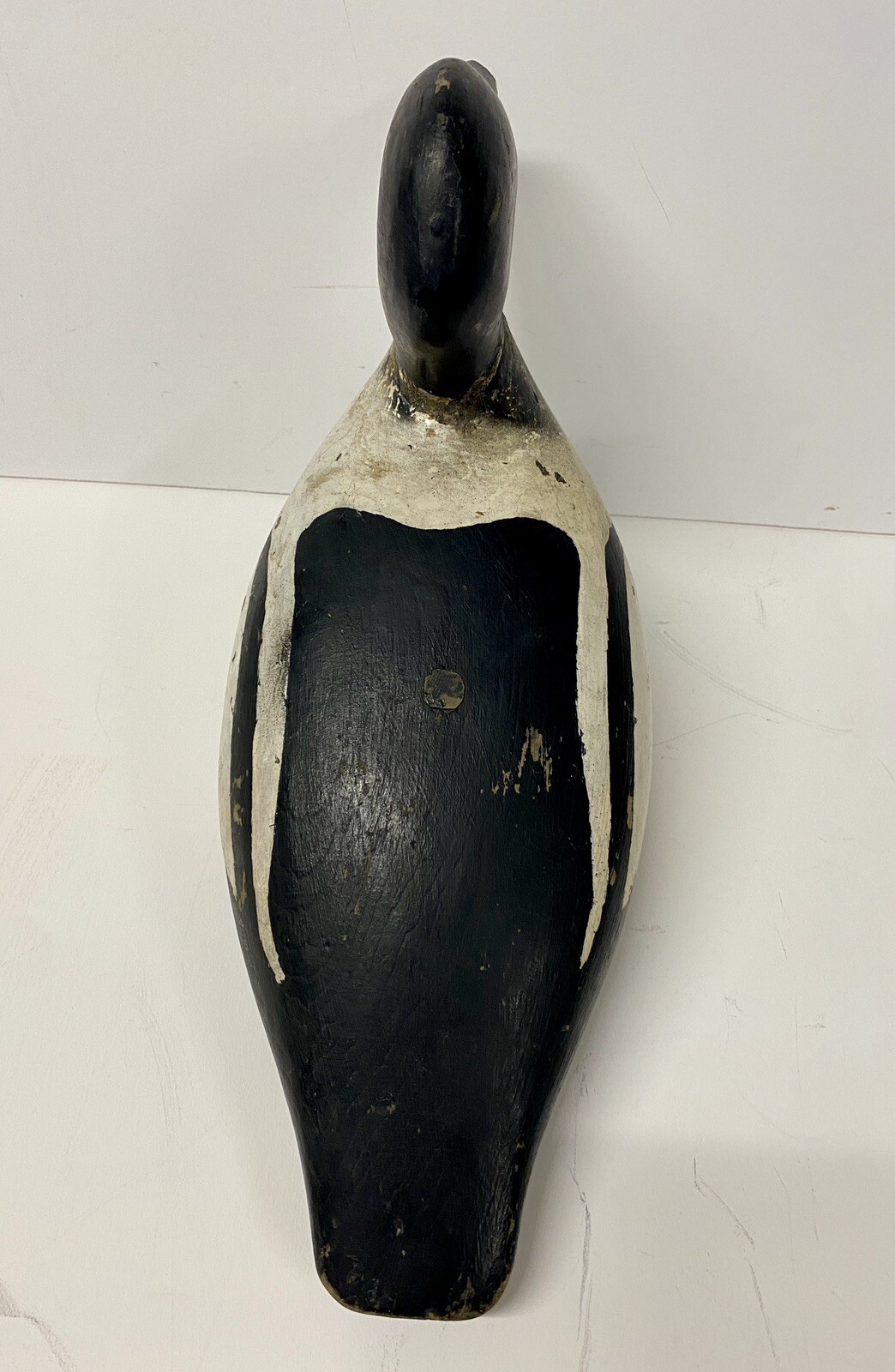 Carved Goldeneye Duck Decoy, Possibly Early Whitney, Unsigned, Weighted Keel.