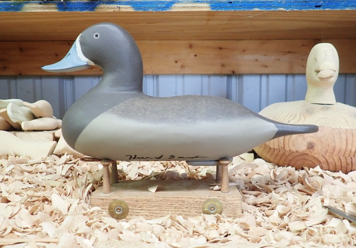 Howard “Duck” Foreaker Blue Bill Hen Decoy