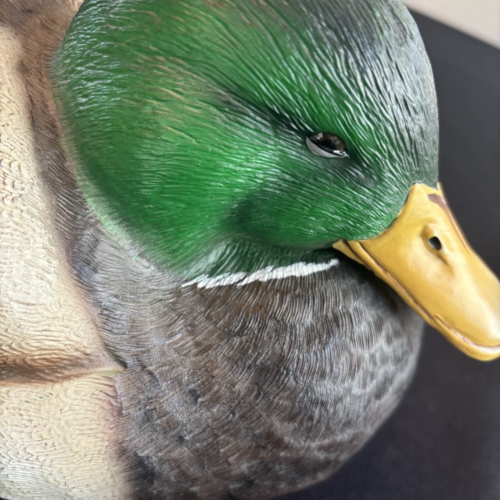 Ducks Unlimited ~ Dick Rhode Shooting Rig Collection ~ Mallard Duck Decoy