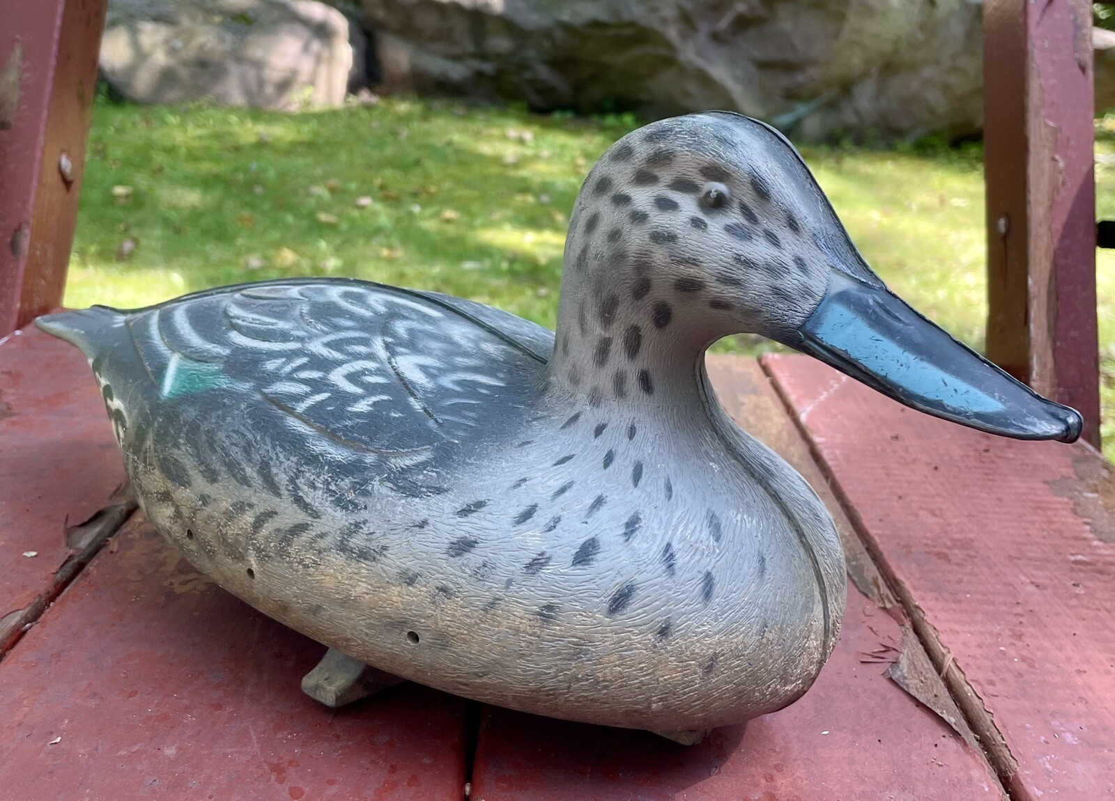 1967 D-9 Victor Duck Decoy Pintail Hen Woodstream Lititz PA USA Vintage Hunting