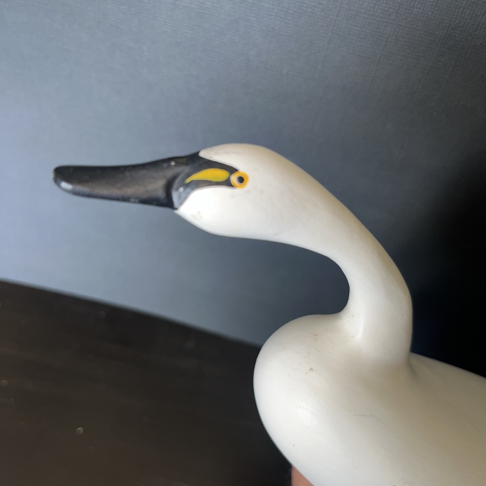 SWAN Decoy Havre de Grace Maryland 10”Captain BOB JOBES 1994 Signed Miniature