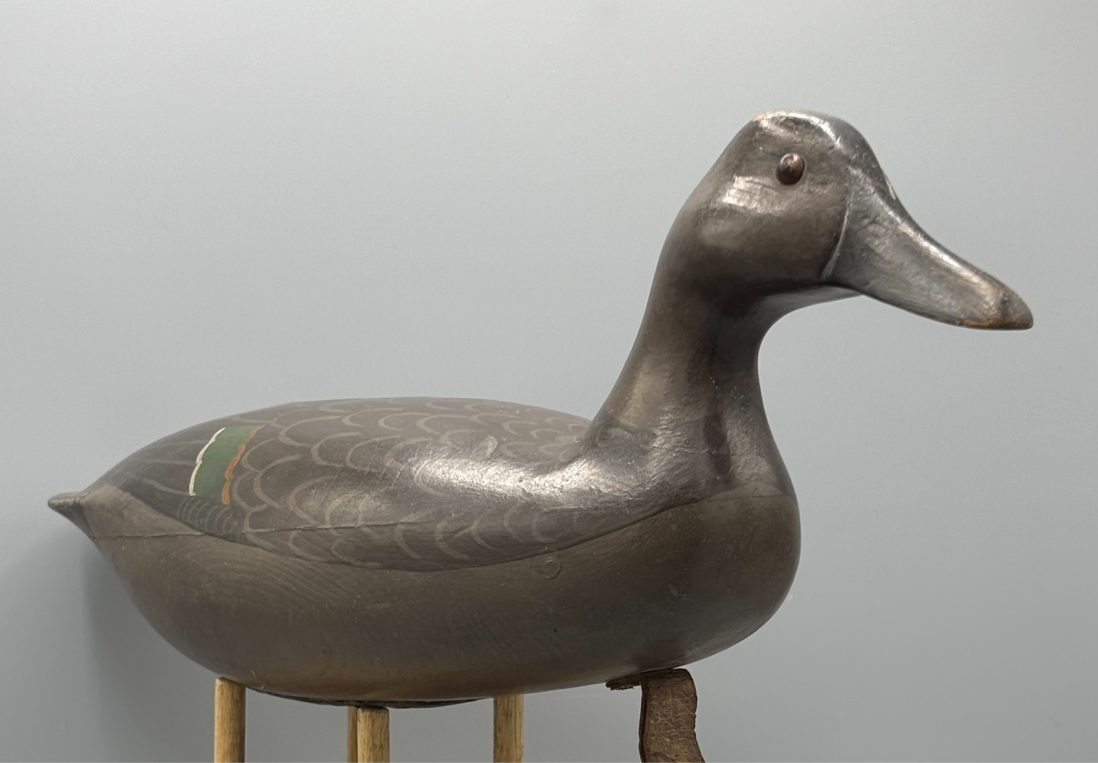 NEW JERSEY ‘TAYLOR JOHNSON STYLE’ PINTAIL PAIR VINTAGE DUCK DECOYS *ORIGINAL PNT