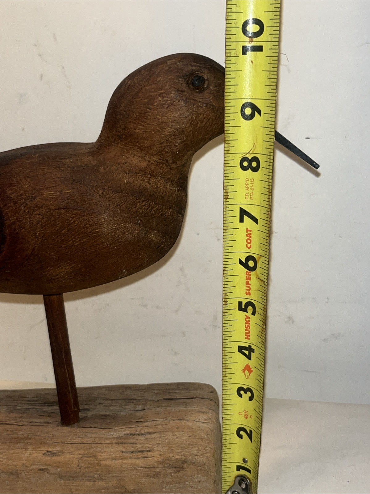 shorebird decoy vintage richard marion harris old saybrook wildfowler