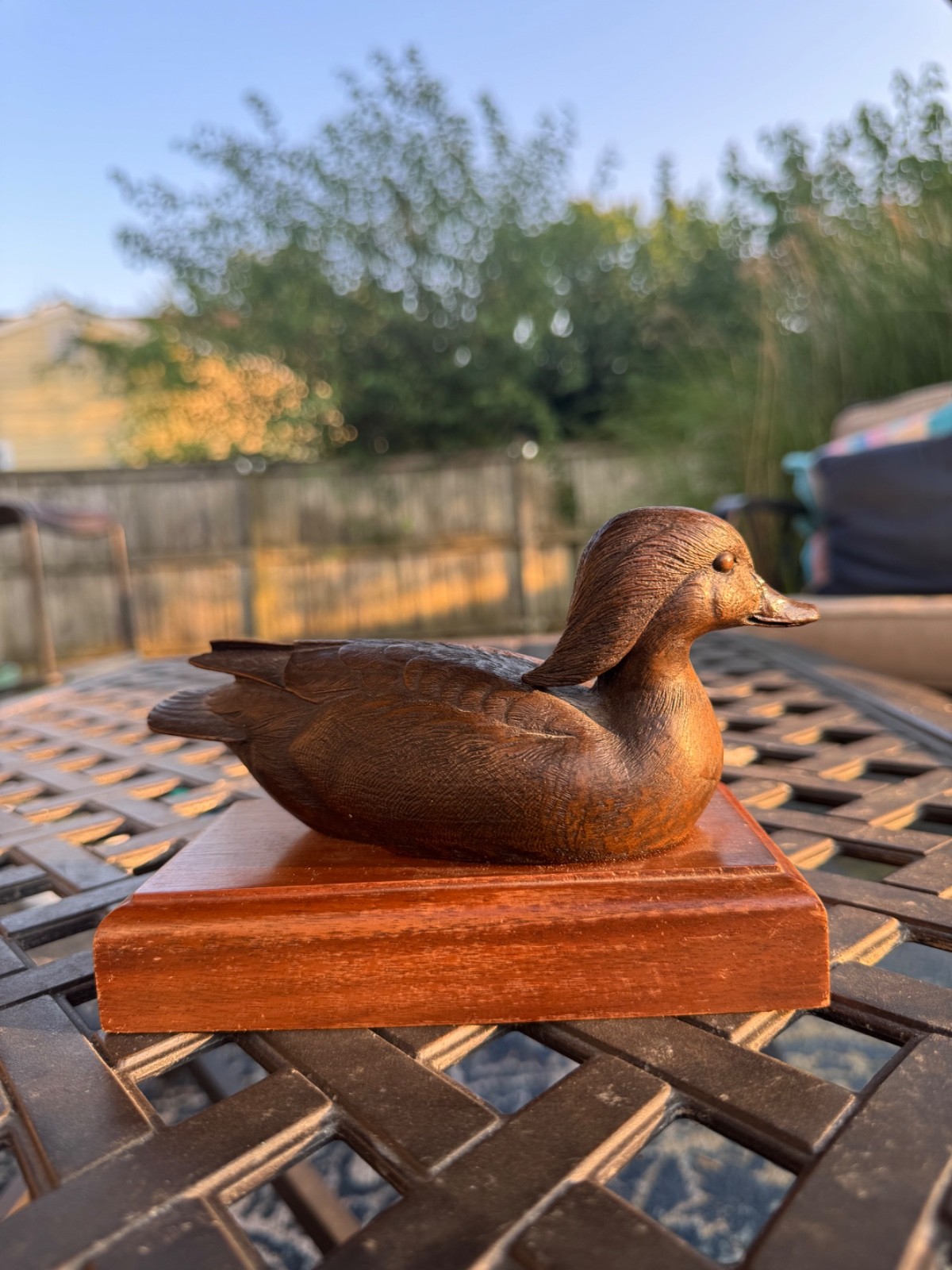 Jim Sprankle Signed Wood Duck Drake Duck Decoy Original Carving Limited Edition