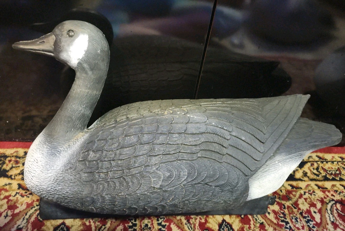 Vintage Plastic Floating Canadian Goose Decoy Flambeau 25″ Decoy USA