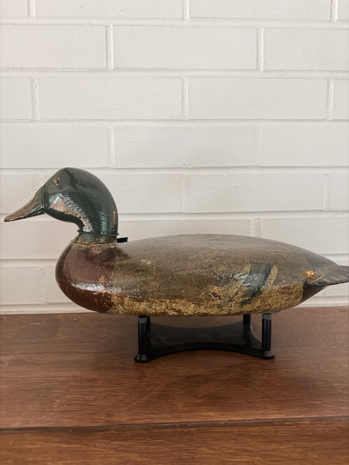 Robert Elliston Antique Mallard Duck Decoy