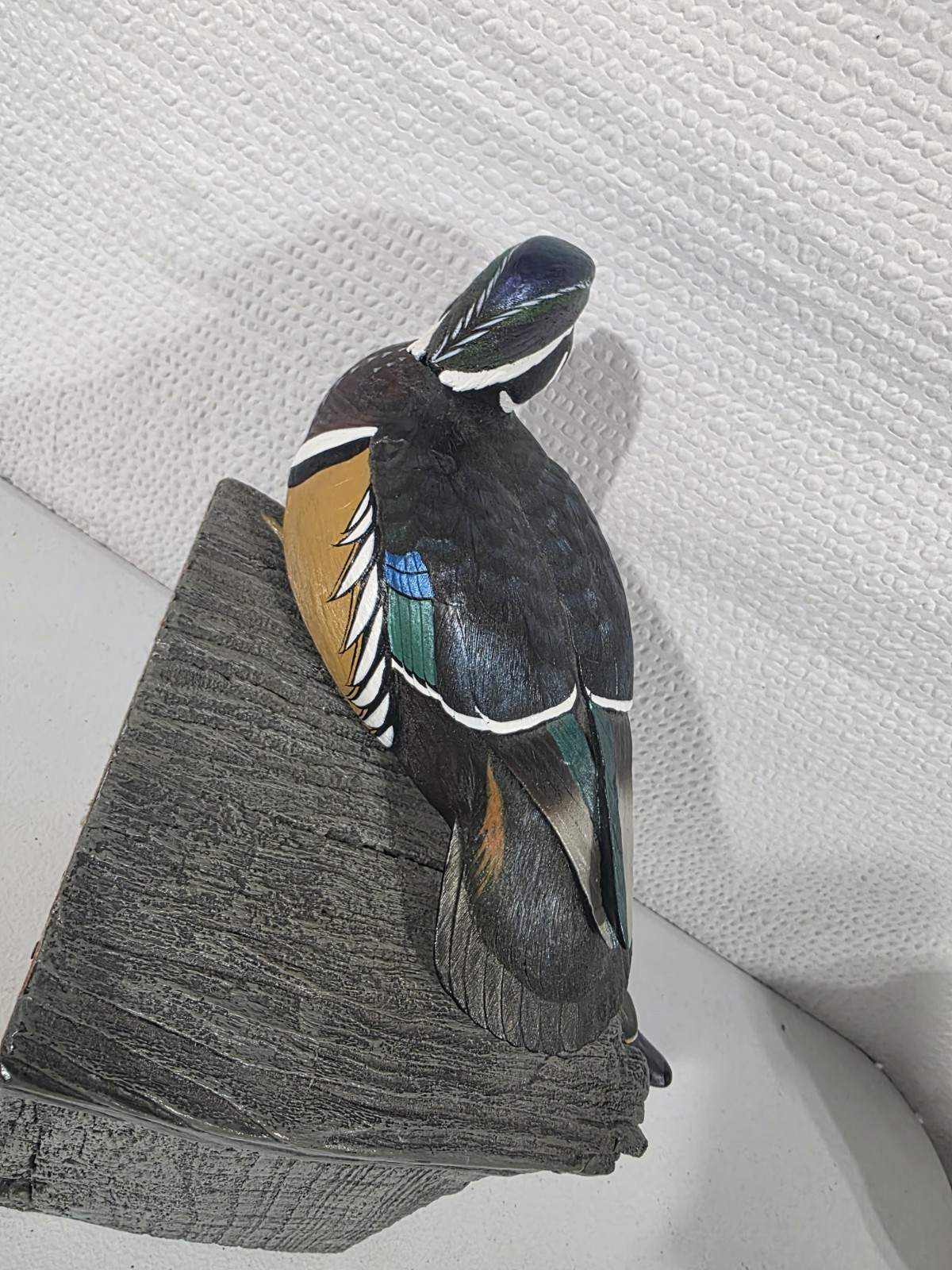 Loon Lake Crow Springs Nesting Wood Duck Pair Decoy Birdhouse Ltd Ed