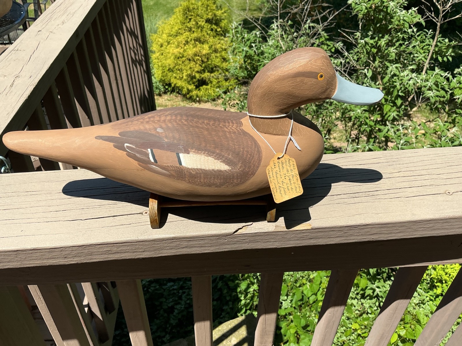 Paul Gibson pintail hen decoy
