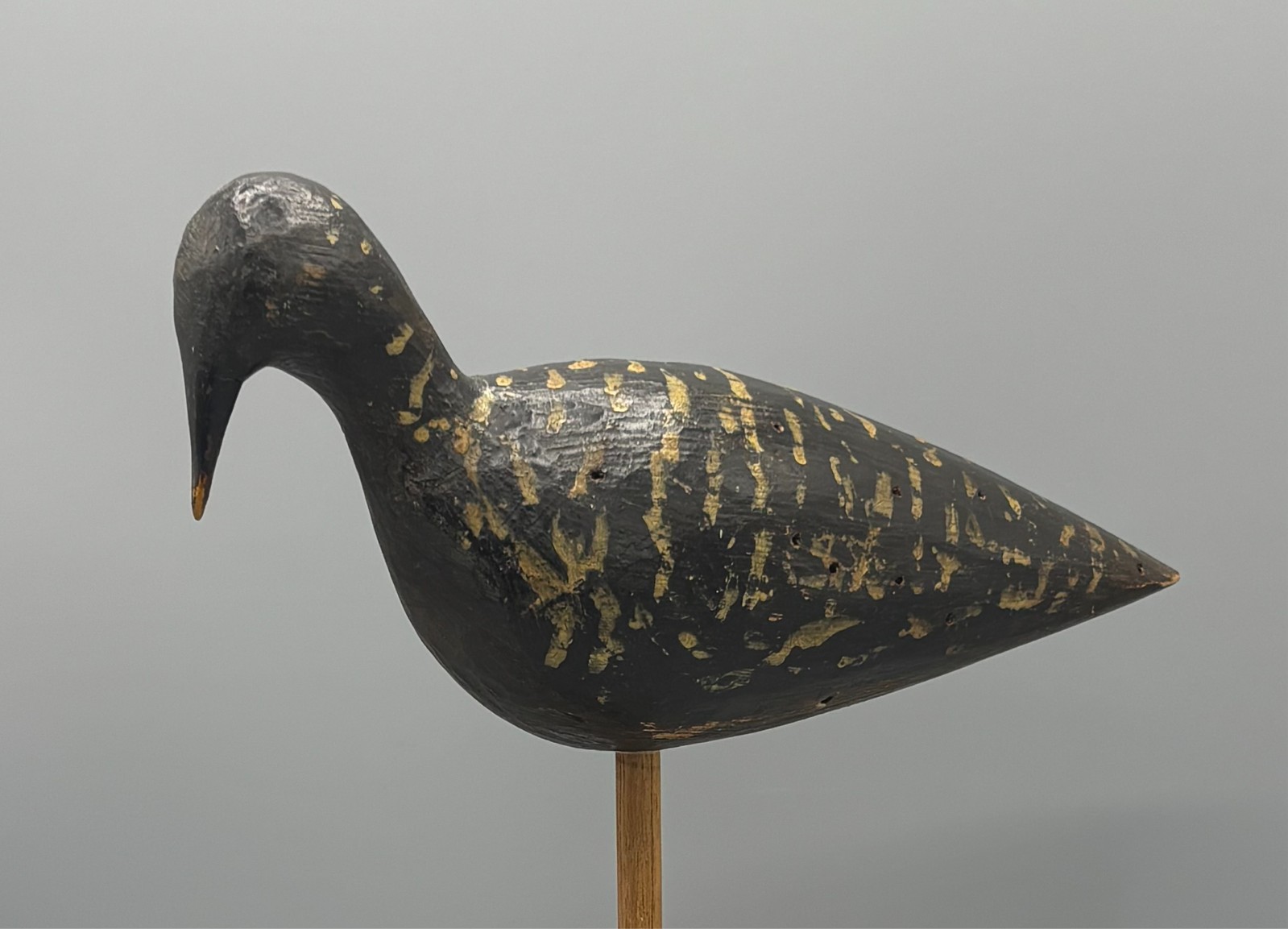 *ORIGINAL PAINT* GOLDEN PLOVER ANTIQUE SHOREBIRD DECOY *MARTHAS VINEYARD/SE MA.