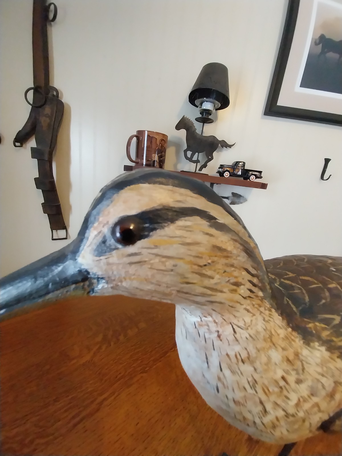 Shorebird Carving Decoy Chip Carved