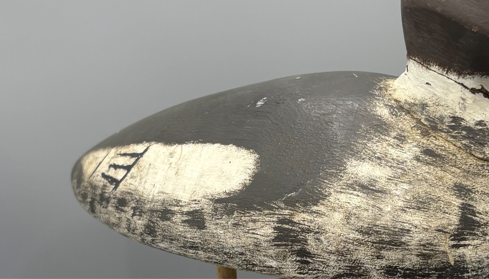 *ORIGINAL PAINT* GOLDENEYE HEN VINTAGE DUCK DECOY LAKE CHAMPLAIN(?)/NOVA SCOTIA?