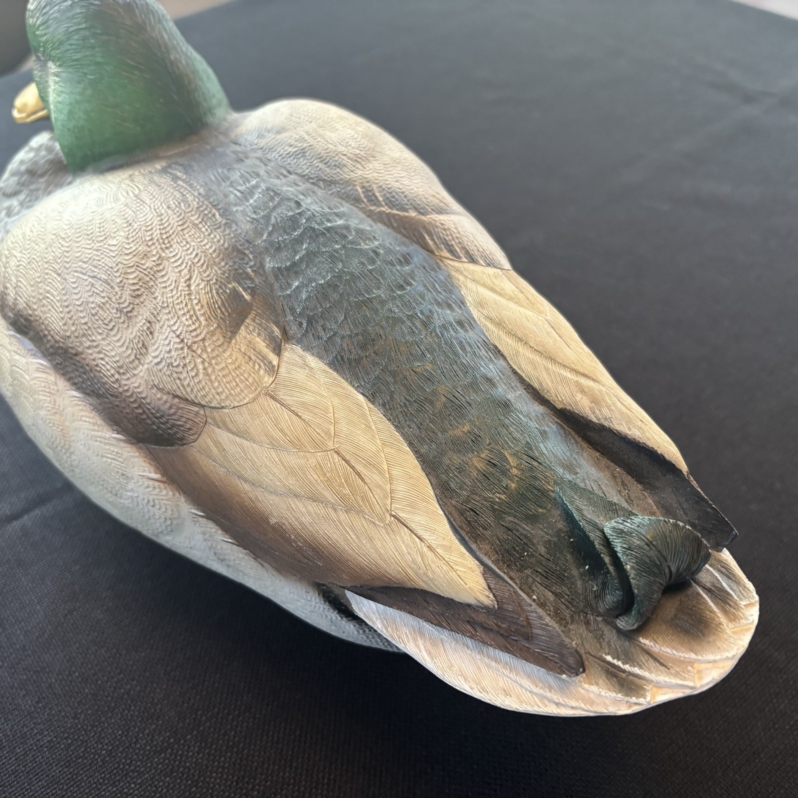 Ducks Unlimited ~ Dick Rhode Shooting Rig Collection ~ Mallard Duck Decoy
