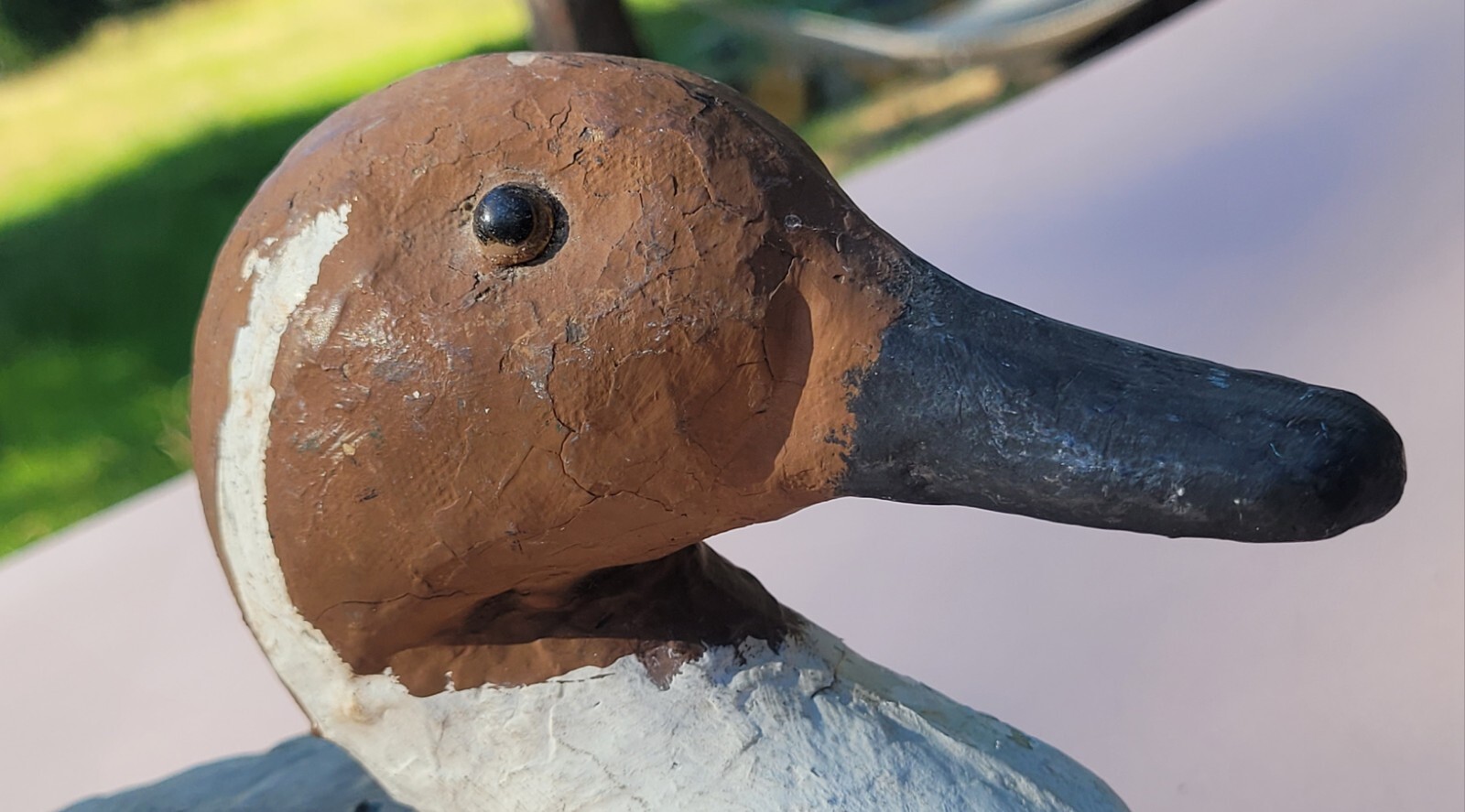 Vintage Victor Veri-lite paper mache Pintail Drake Duck Decoy Pair
