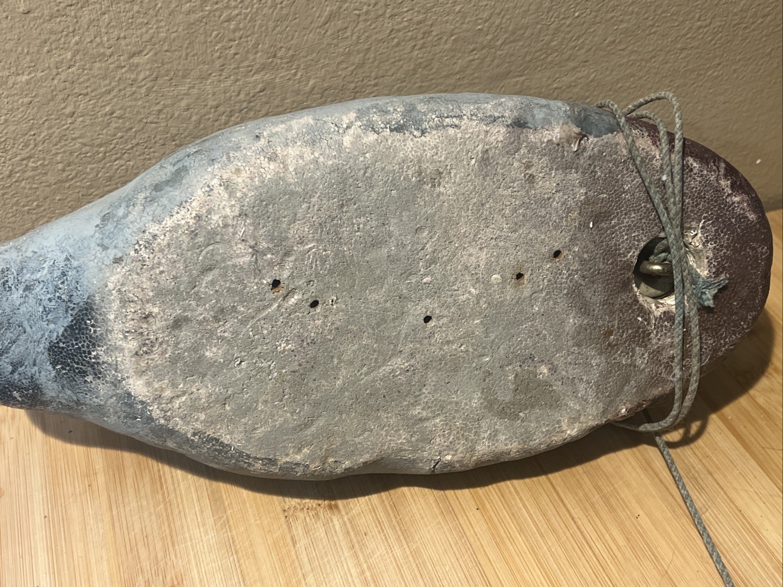 Excellent Old 1950s Rigged Herters Mallard Styrofoam Duck Decoys Waseca MN