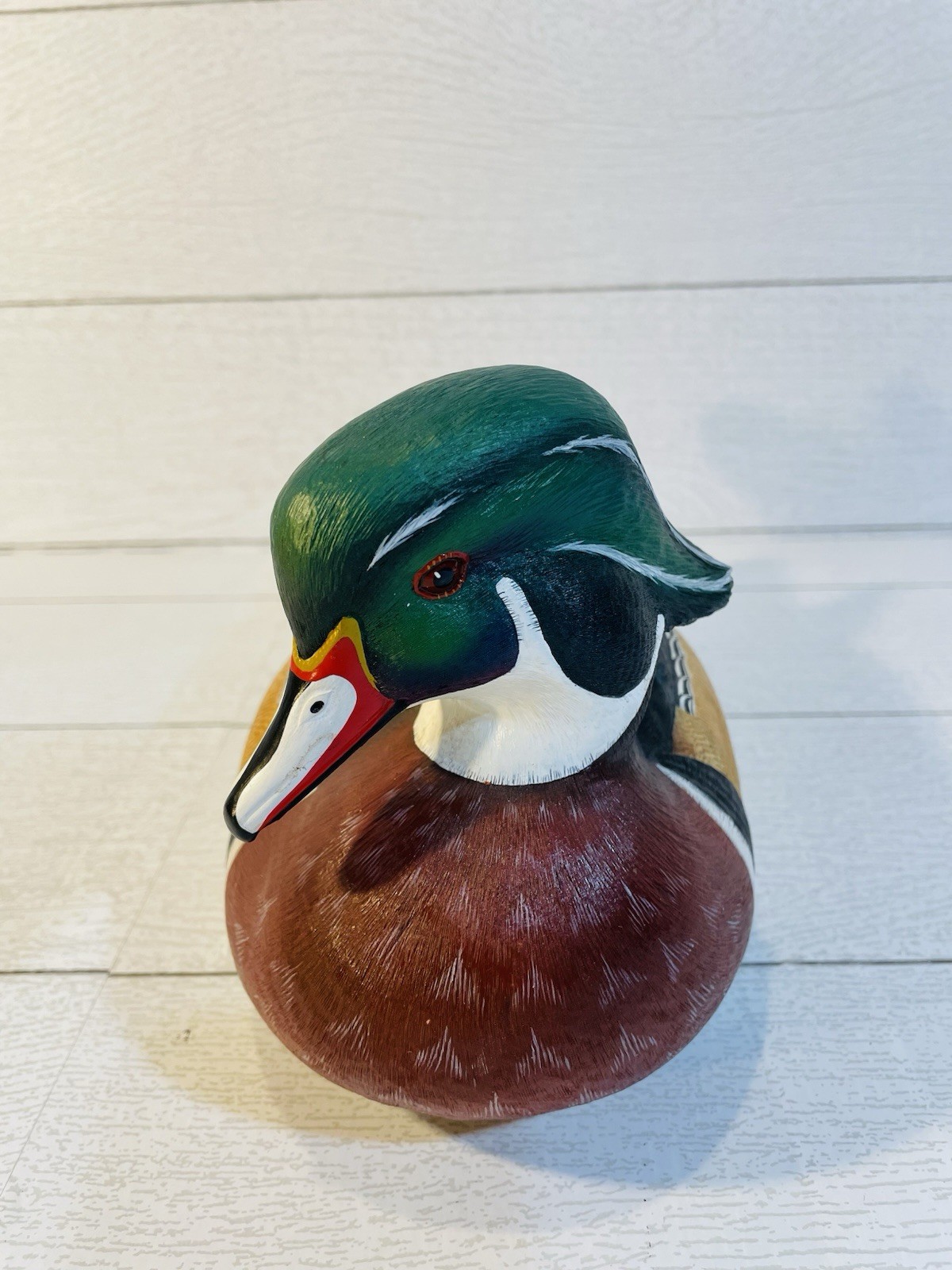 George Kruth Wood Duck North American Ducks Decoy Collection Figure Danbury Mint