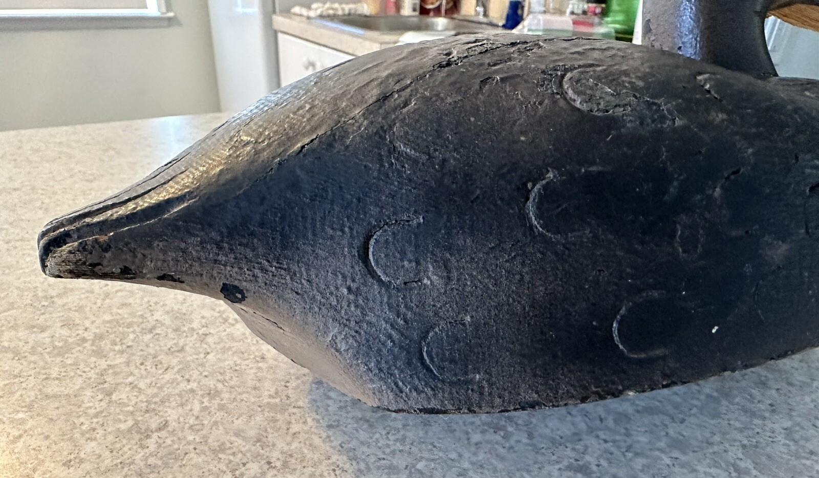 Vintage Wood Duck Decoy Antique Hand Carved Unsigned Unbranded