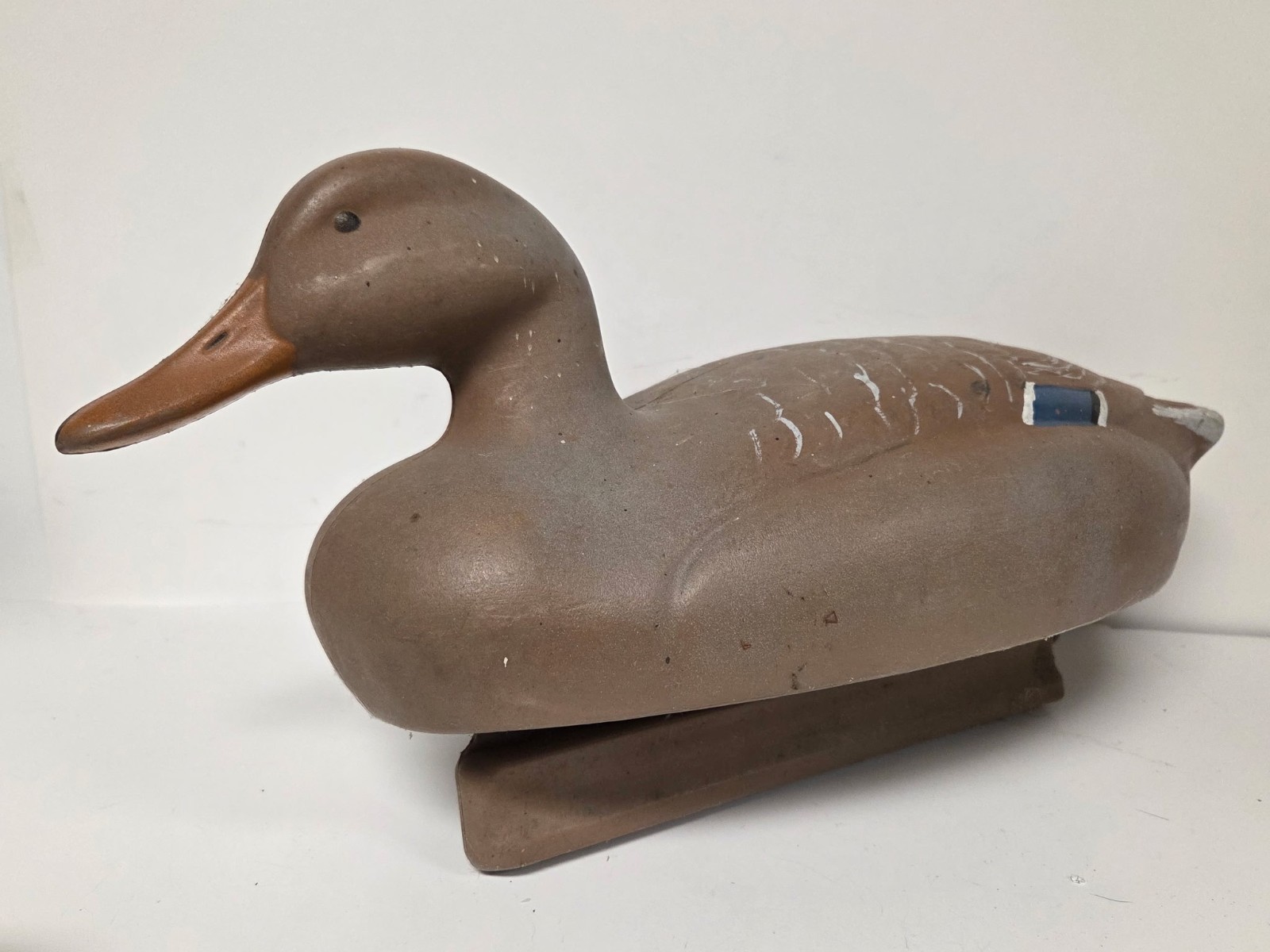 17″ Flambeau Tex Wirtz Plastic Mallard Duck Decoy