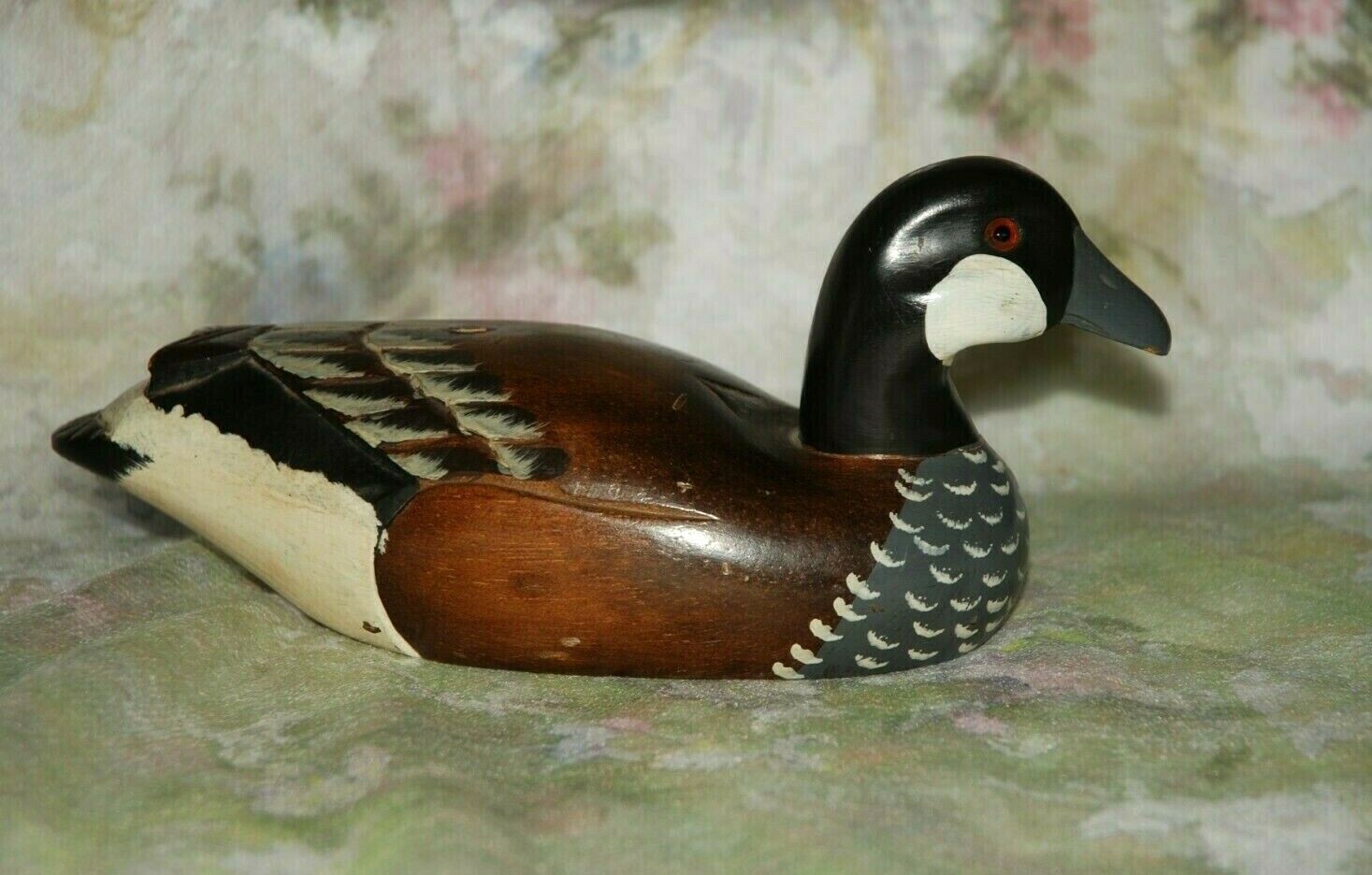 A Wooden Bird Factory Original Canada Goose Duck Decoy