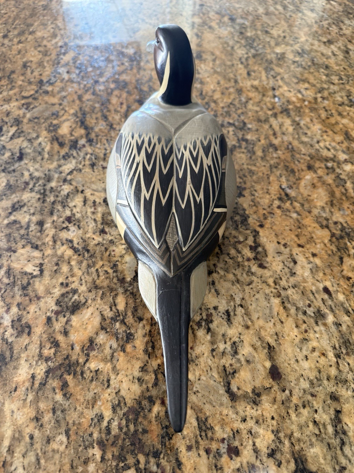 Vintage PINTAIL Duck Decoy By Jon Jones, The Danbury Mint