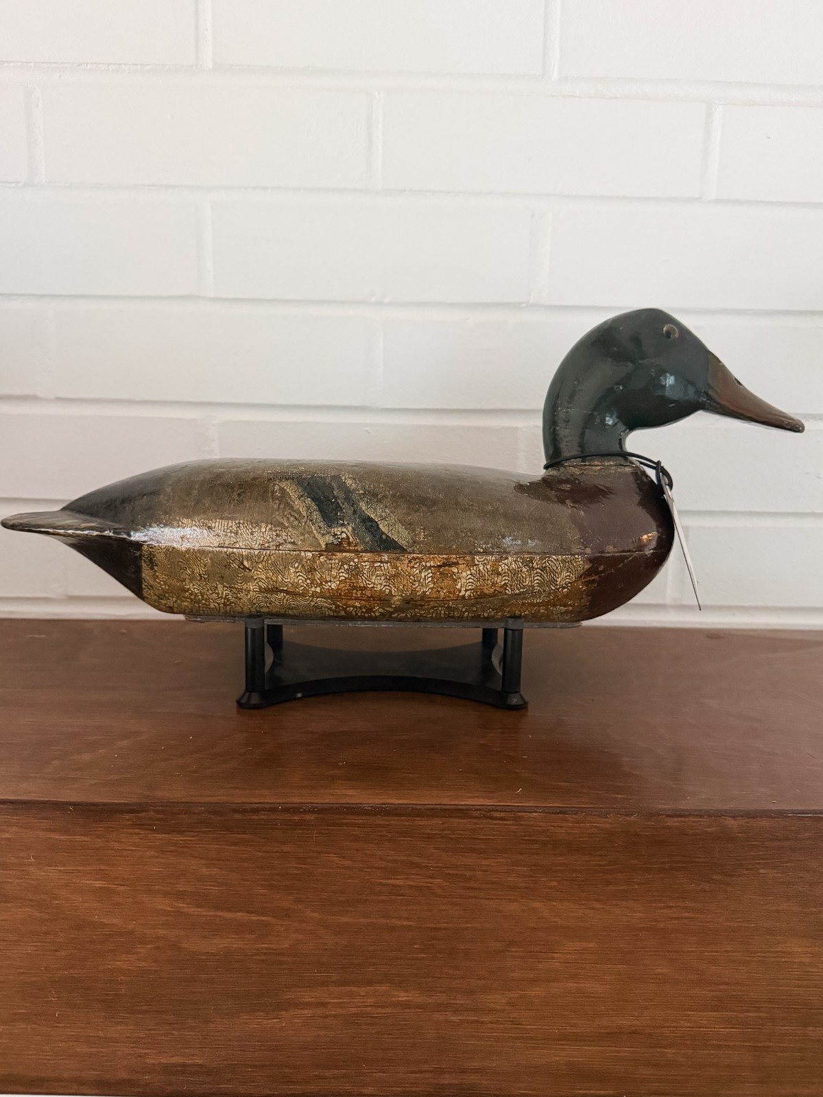 Robert Elliston Antique Mallard Duck Decoy
