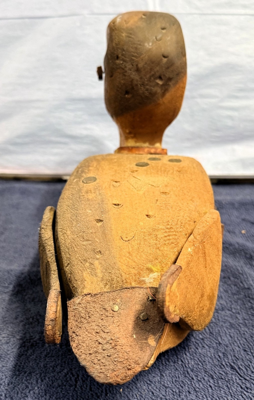 Vintage Duck Decoy – Hand Made Folk Art Wooden Duck Decoy