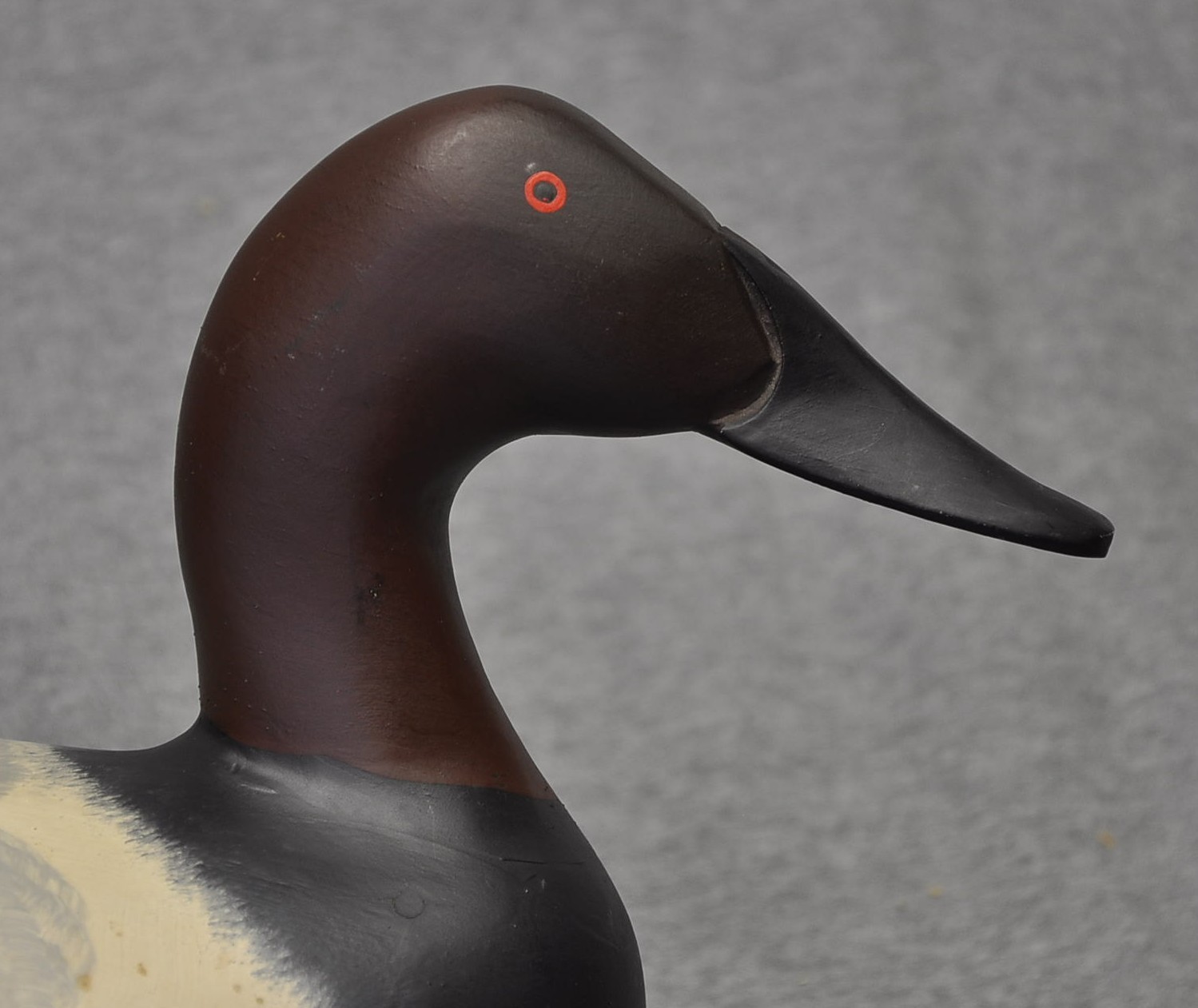 Madison Mitchell HIGH HEAD CANVASBACK Havre de Grace MD DUCK DECOY MINTY 1960’S